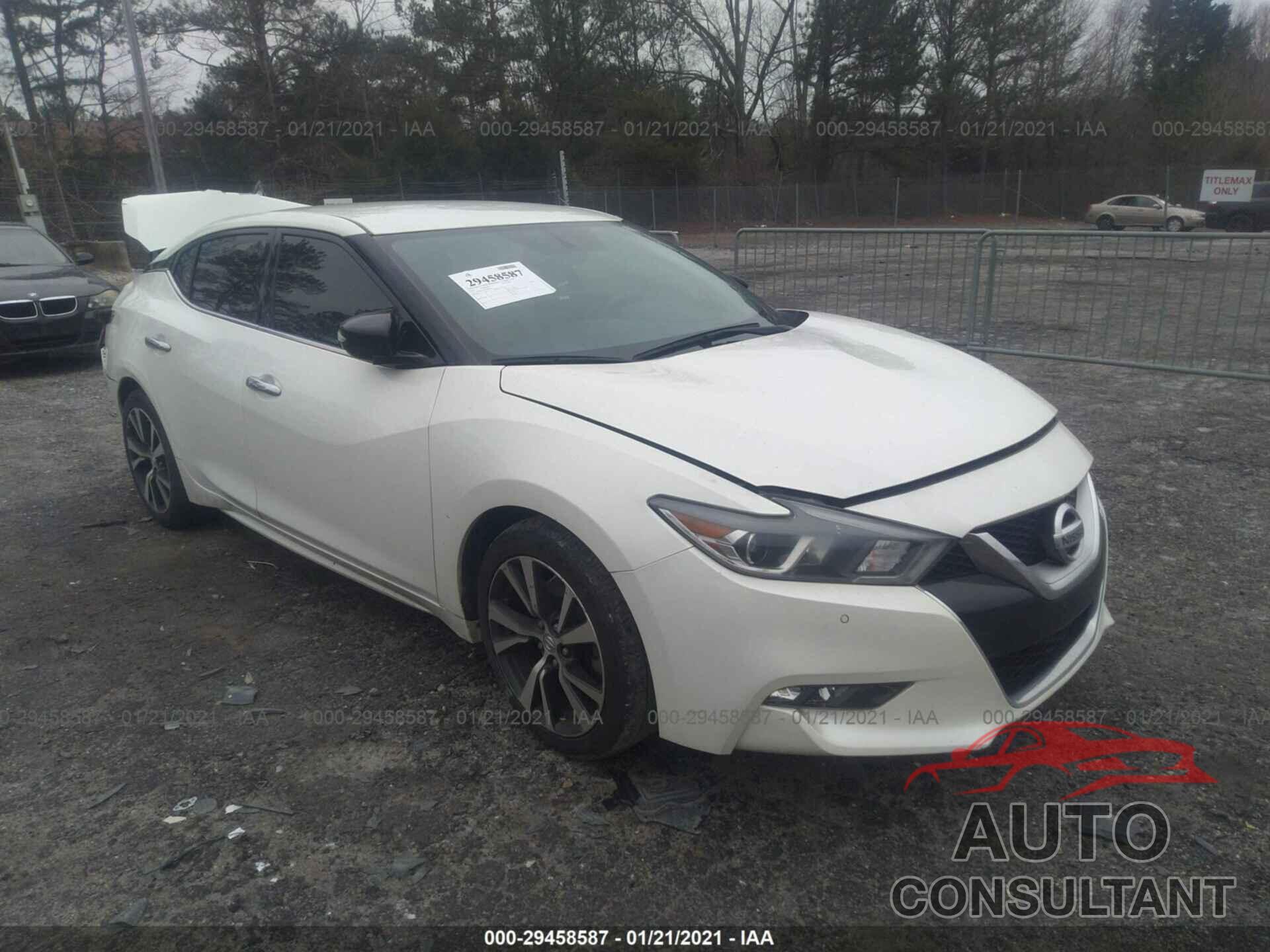 NISSAN MAXIMA 2017 - 1N4AA6AP9HC404611