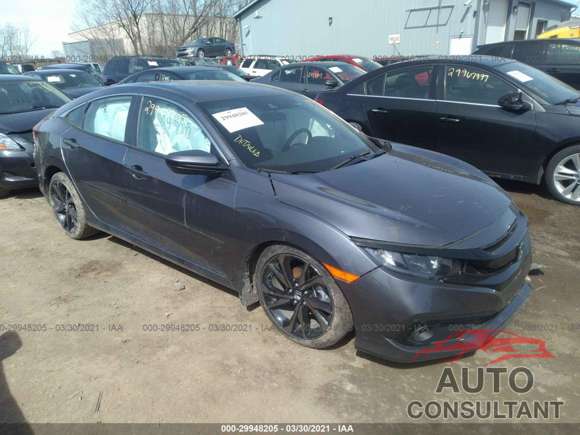 HONDA CIVIC SEDAN 2020 - 2HGFC2F88LH575233