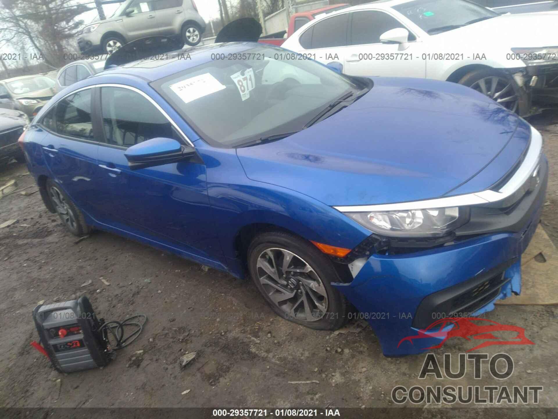 HONDA CIVIC SEDAN 2017 - 19XFC2F73HE216669