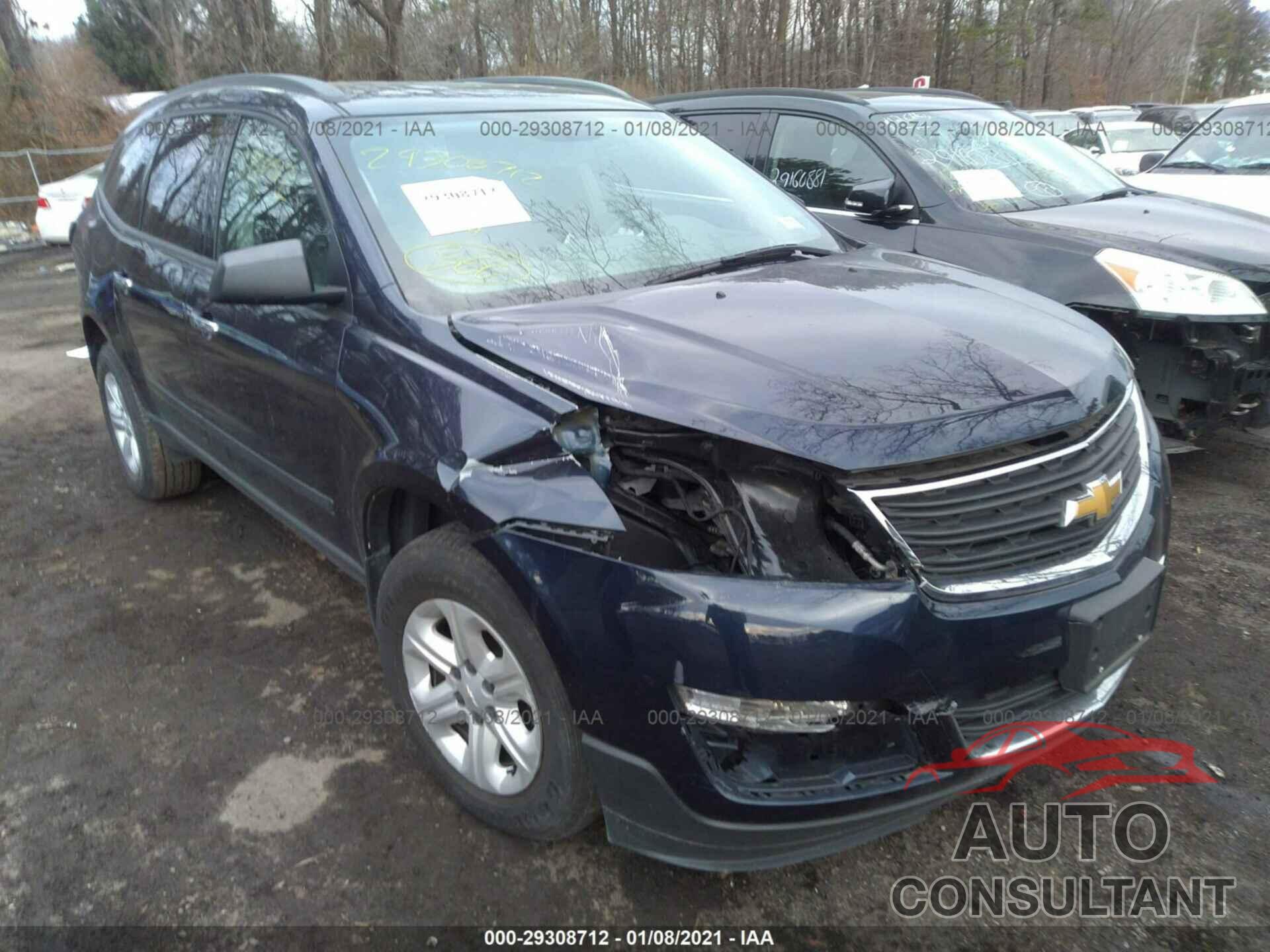 CHEVROLET TRAVERSE 2017 - 1GNKRFED7HJ305442