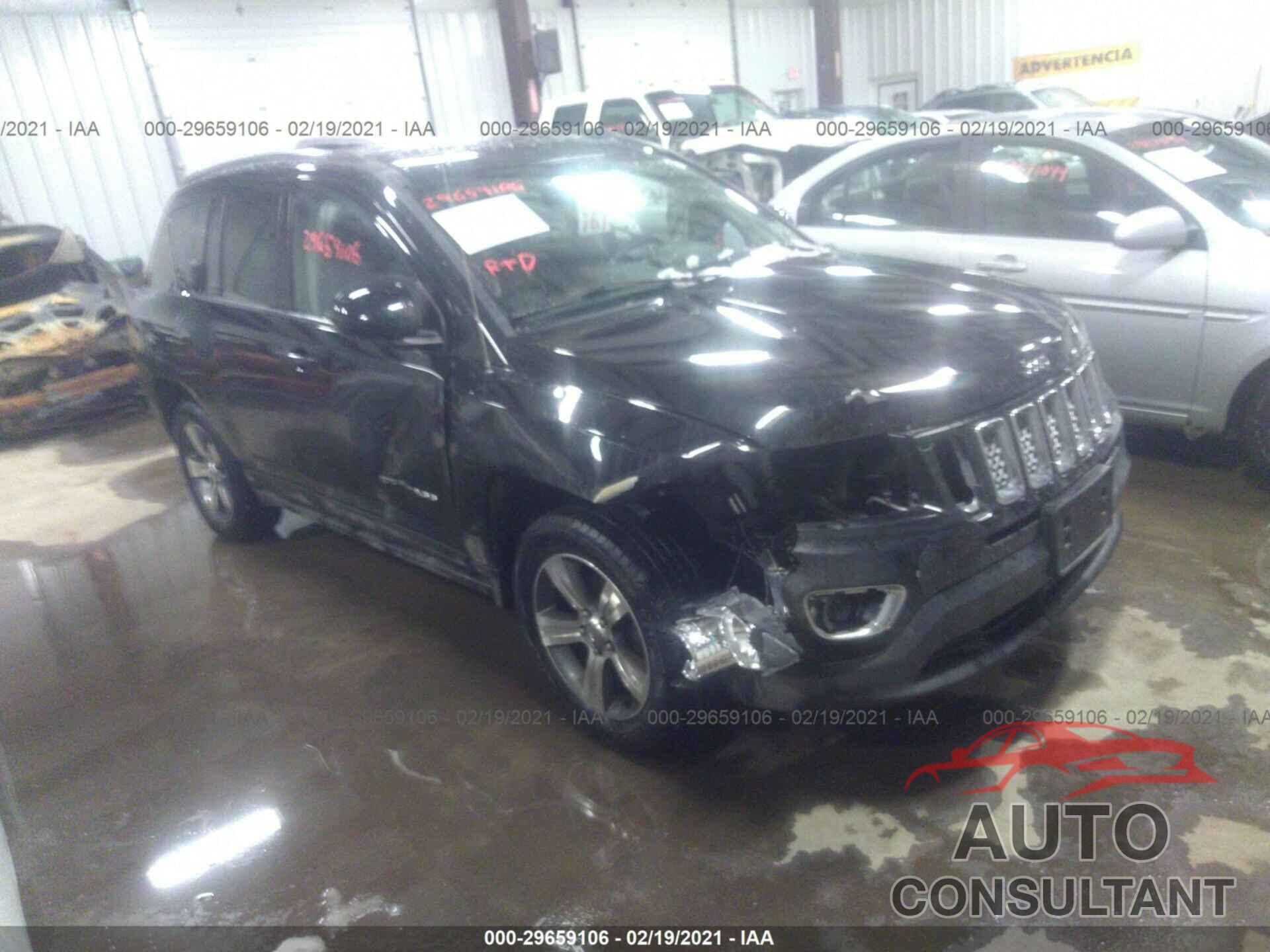 JEEP COMPASS 2016 - 1C4NJDEB2GD730421