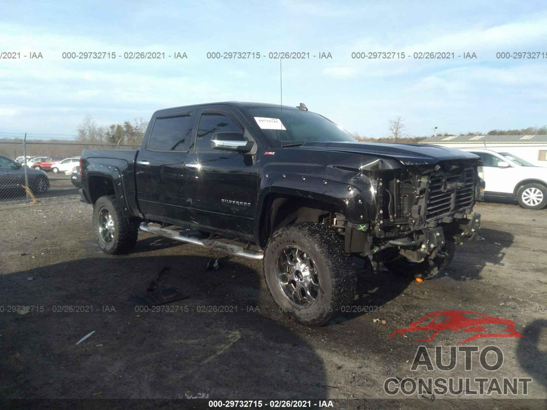 CHEVROLET SILVERADO 1500 2017 - 3GCUKREC1HG120514