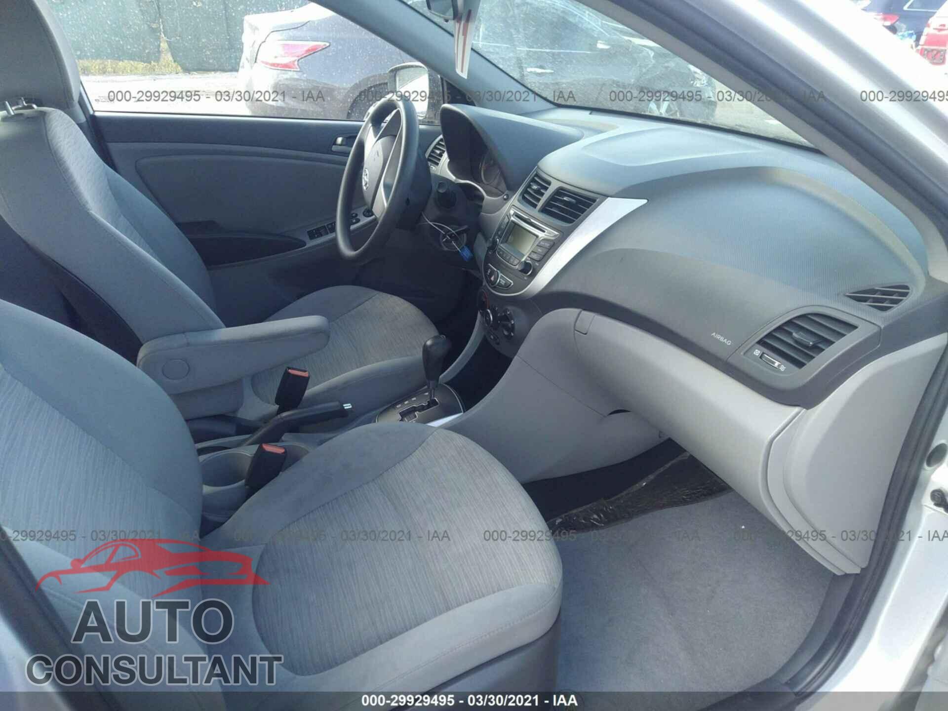 HYUNDAI ACCENT 2017 - KMHCT4AE7HU213775