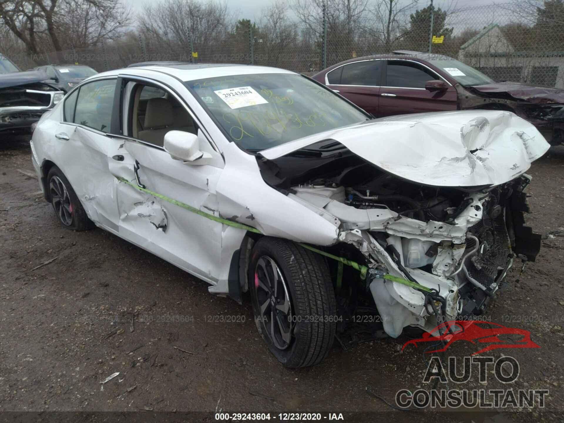 HONDA ACCORD SEDAN 2016 - 1HGCR2F9XGA143385