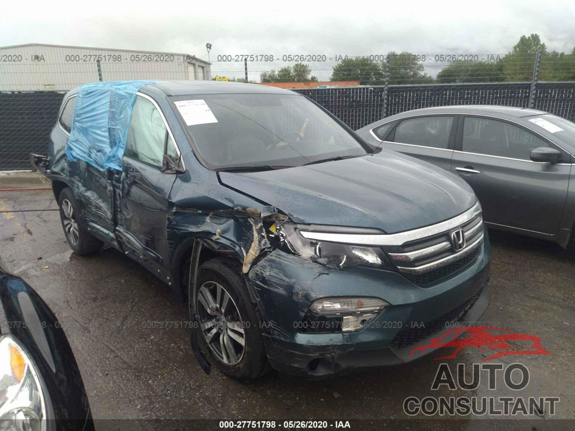 Honda Pilot 2016 - 5FNYF6H57GB058848