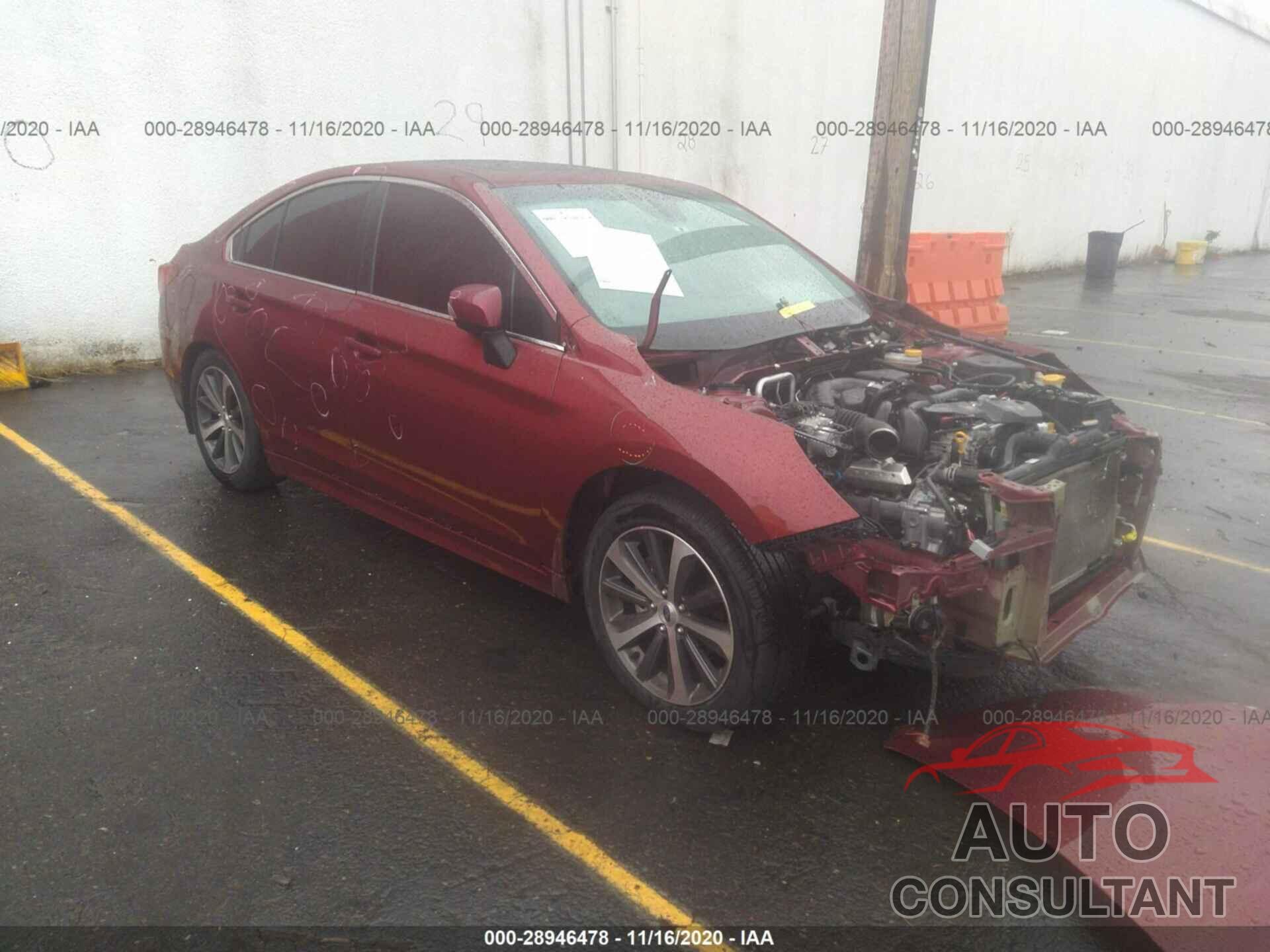 SUBARU LEGACY 2017 - 4S3BNAN66H3052630