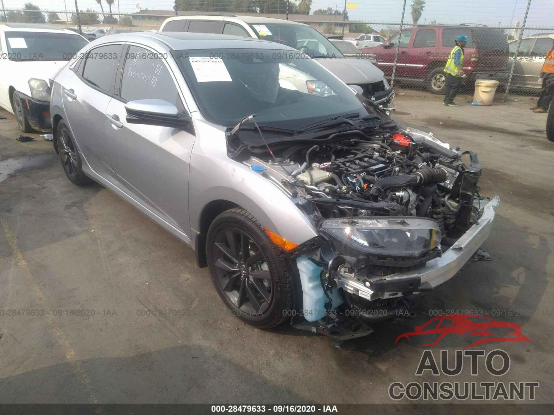 HONDA CIVIC HATCHBACK 2020 - SHHFK7H81LU410432