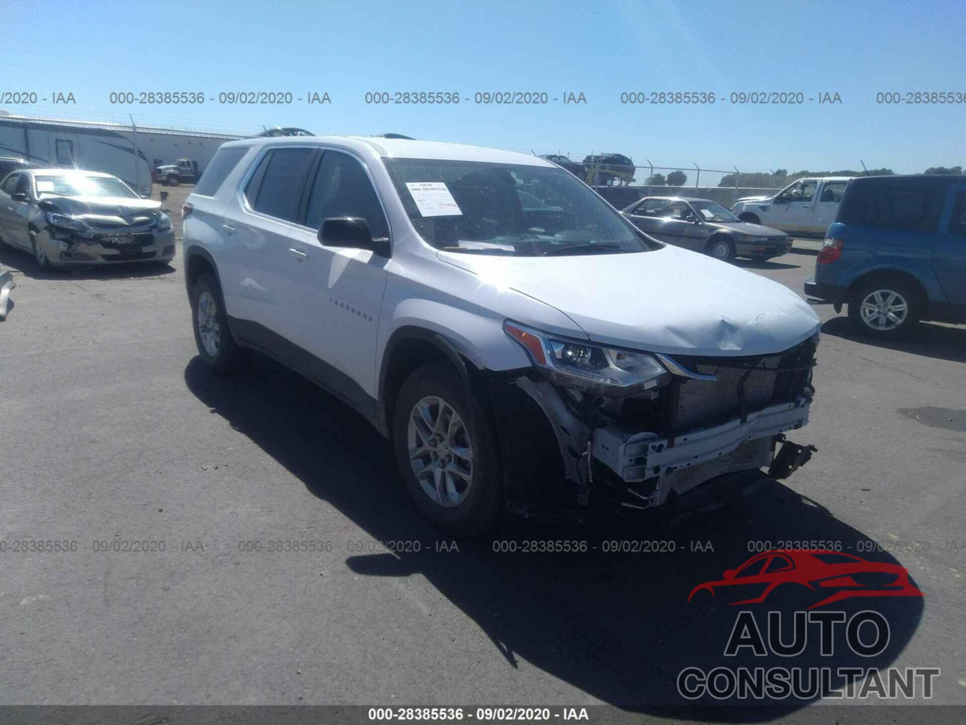 CHEVROLET TRAVERSE 2020 - 1GNEVFKW6LJ241434