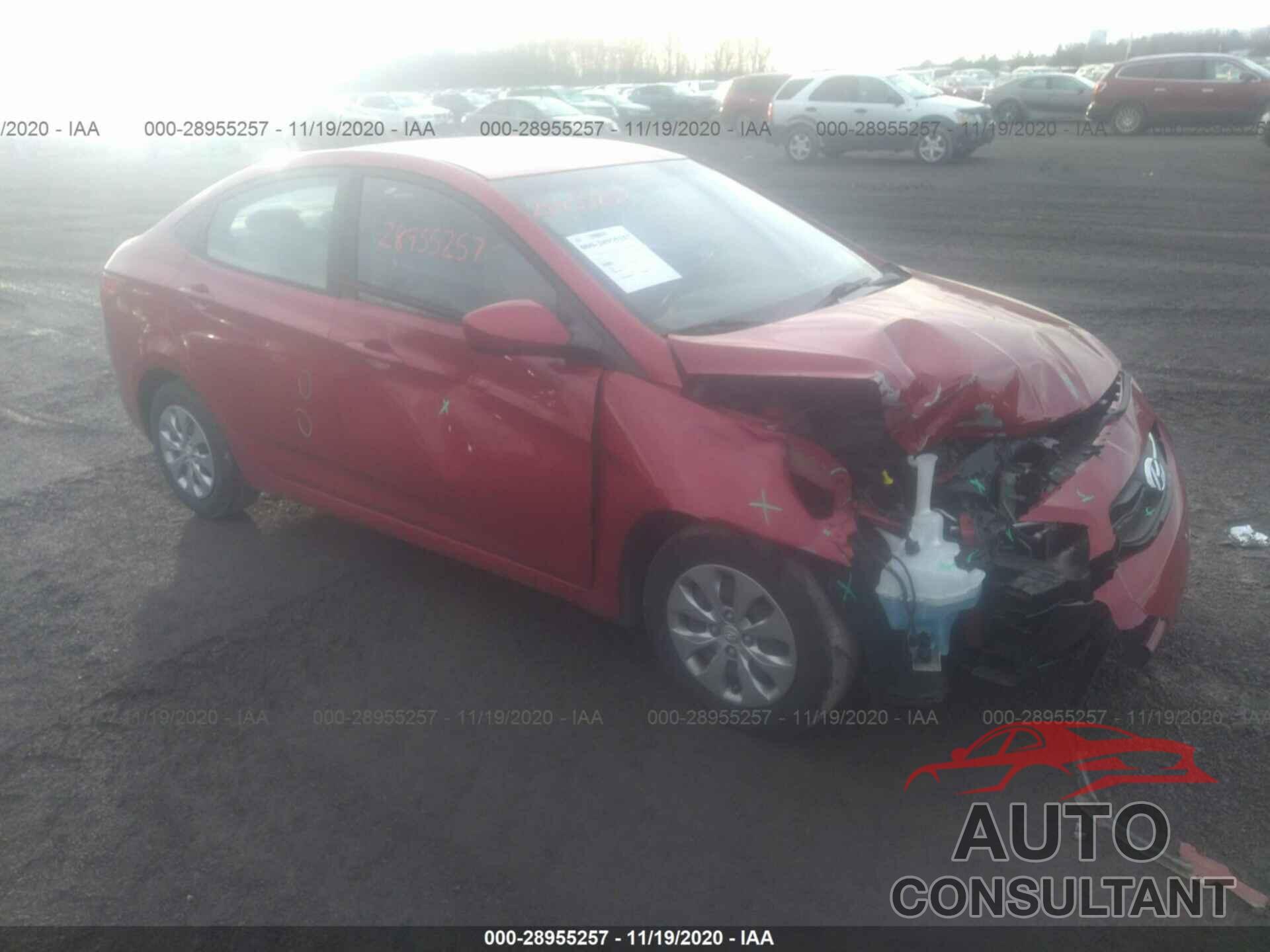 HYUNDAI ACCENT 2016 - KMHCT4AE2GU085704