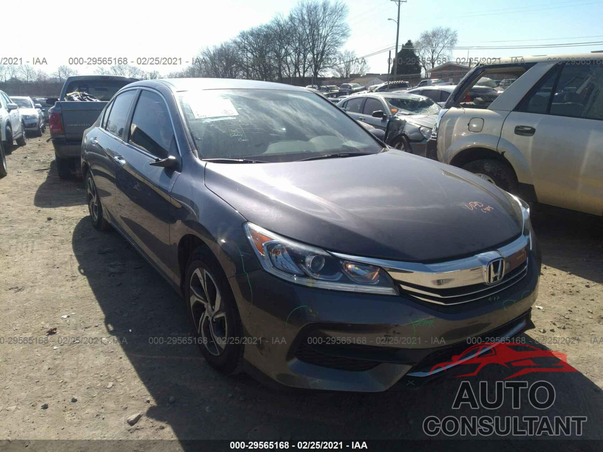 HONDA ACCORD SEDAN 2016 - 1HGCR2F32GA196125
