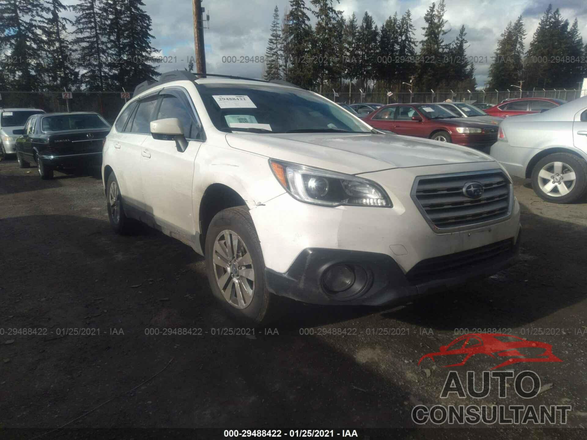 SUBARU OUTBACK 2016 - 4S4BSACC8G3348017