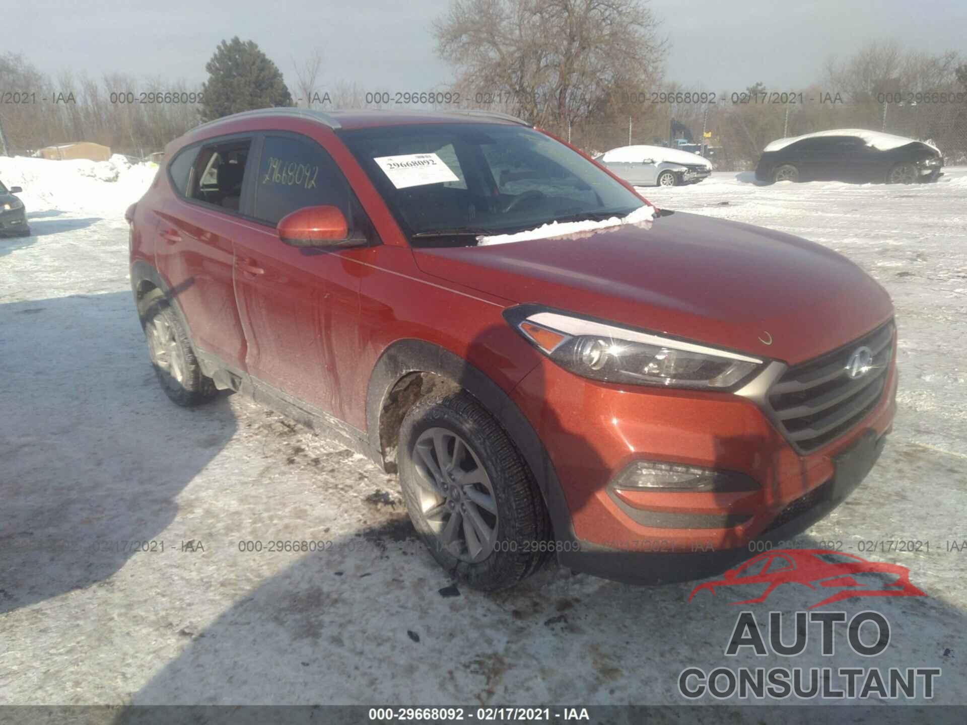 HYUNDAI TUCSON 2016 - KM8J33A48GU195424