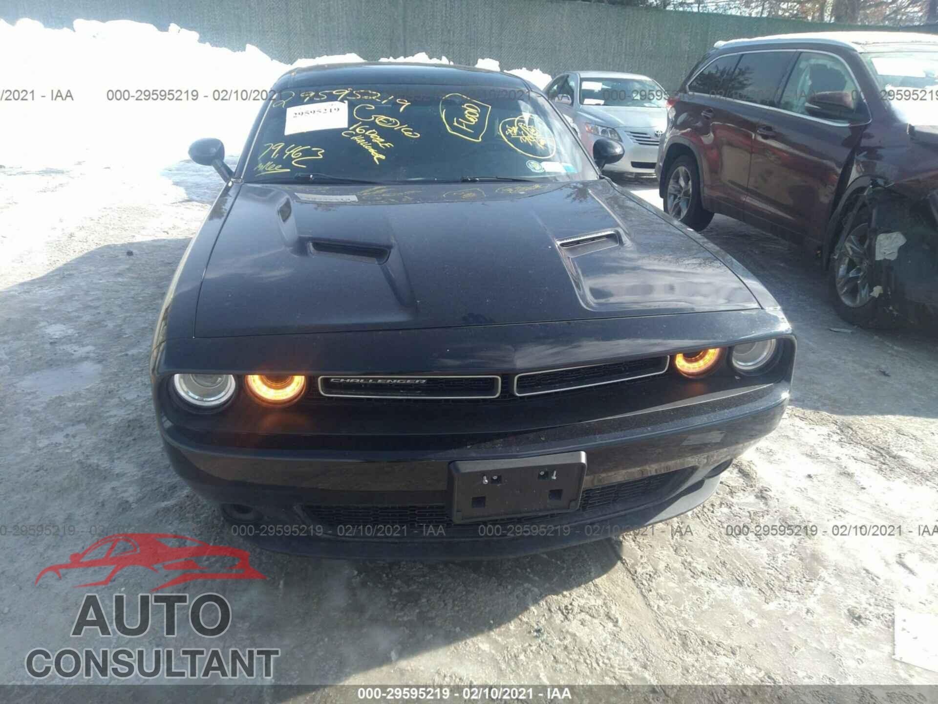 DODGE CHALLENGER 2016 - 2C3CDZAG8GH336779