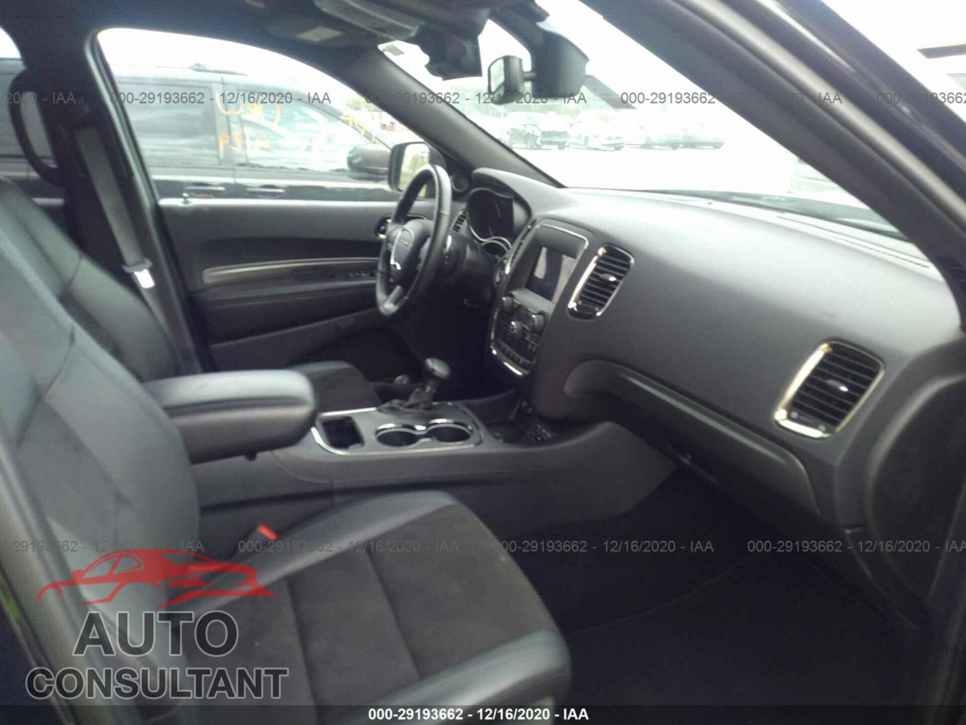 DODGE DURANGO 2020 - 1C4RDJDGXLC260384