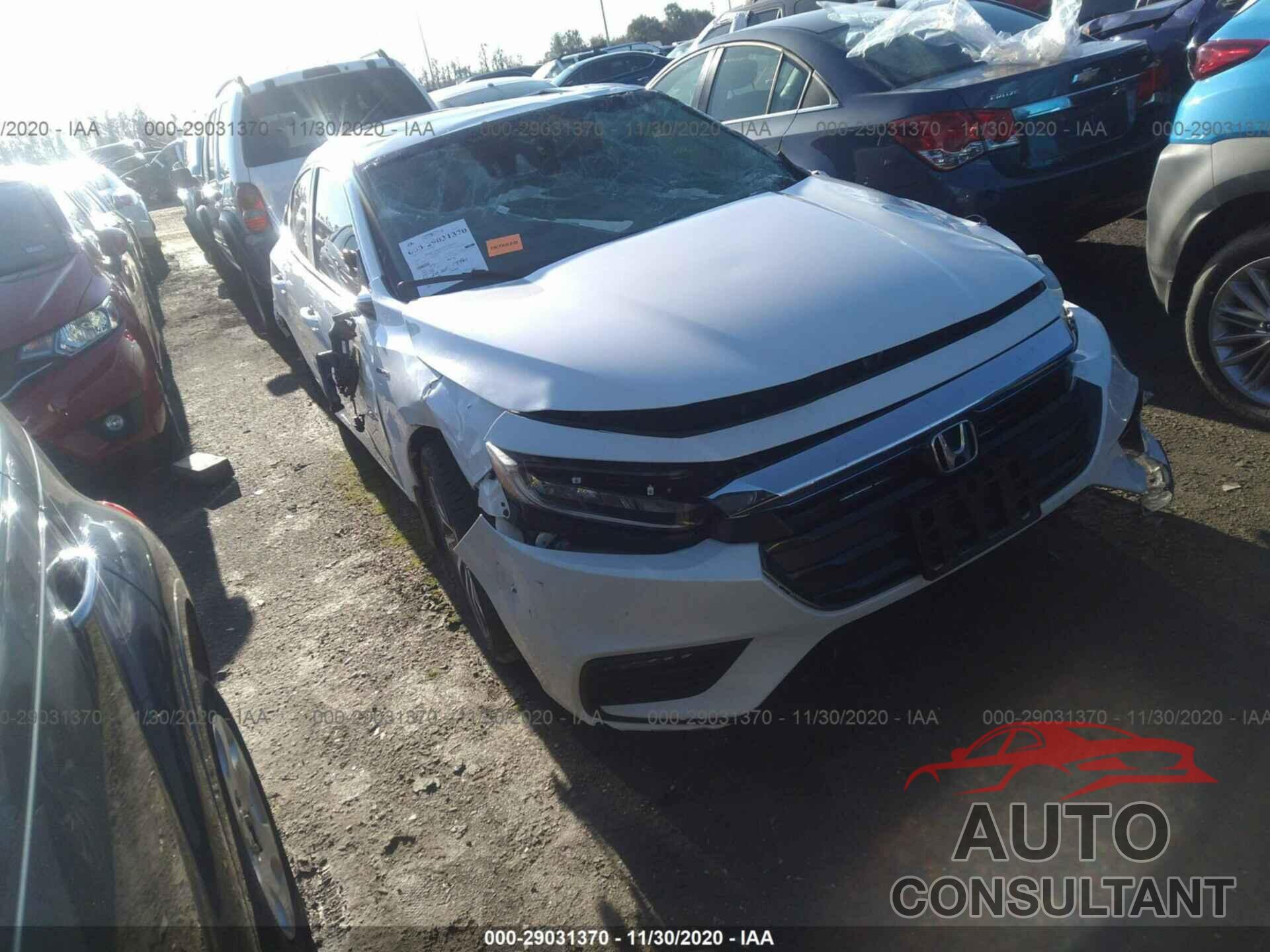 HONDA INSIGHT 2019 - 19XZE4F96KE015909