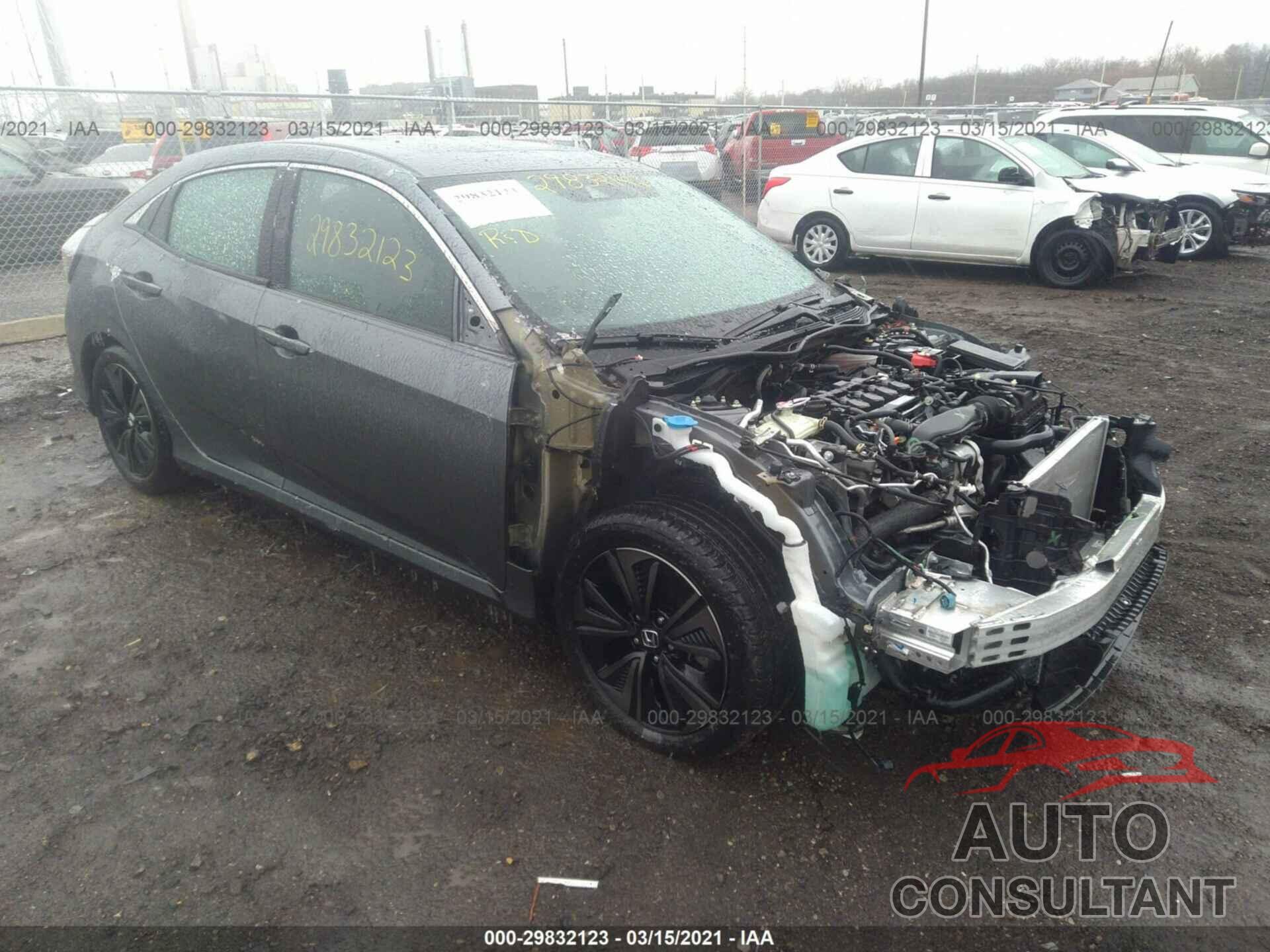 HONDA CIVIC HATCHBACK 2019 - SHHFK7H64KU200503