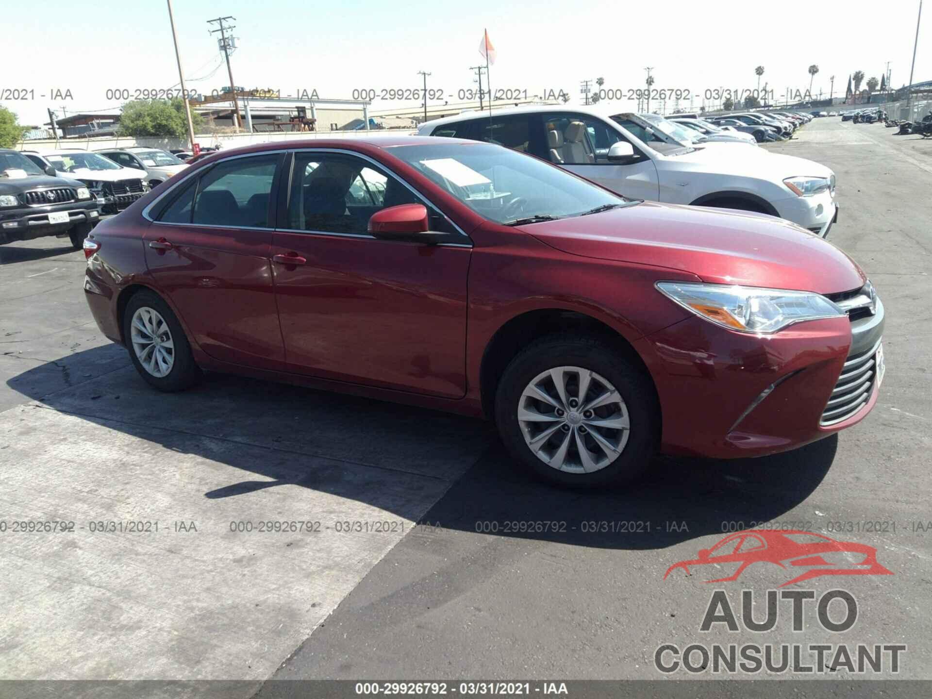 TOYOTA CAMRY 2017 - 4T1BF1FK0HU767904