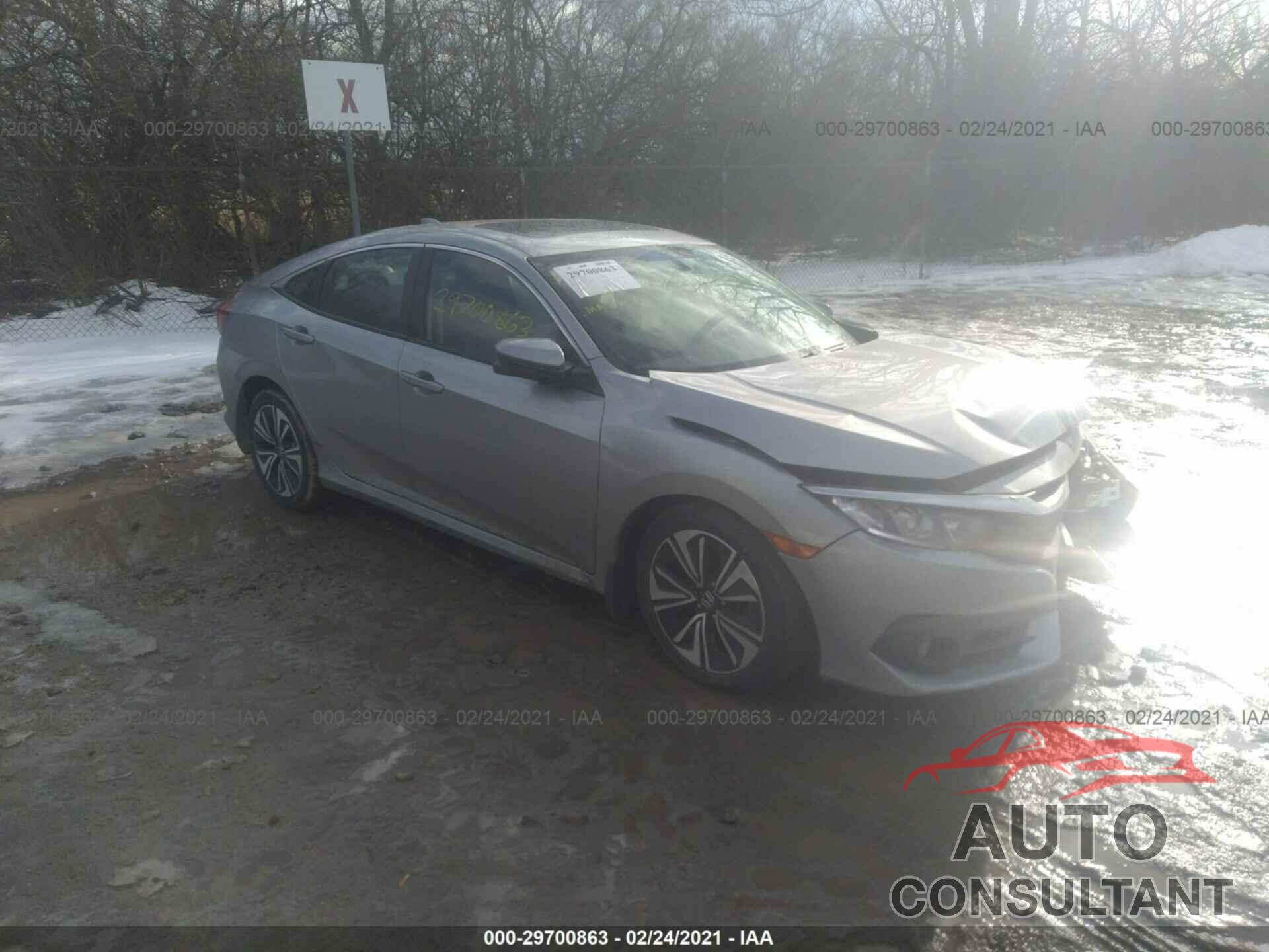 HONDA CIVIC SEDAN 2016 - 19XFC1F34GE008631