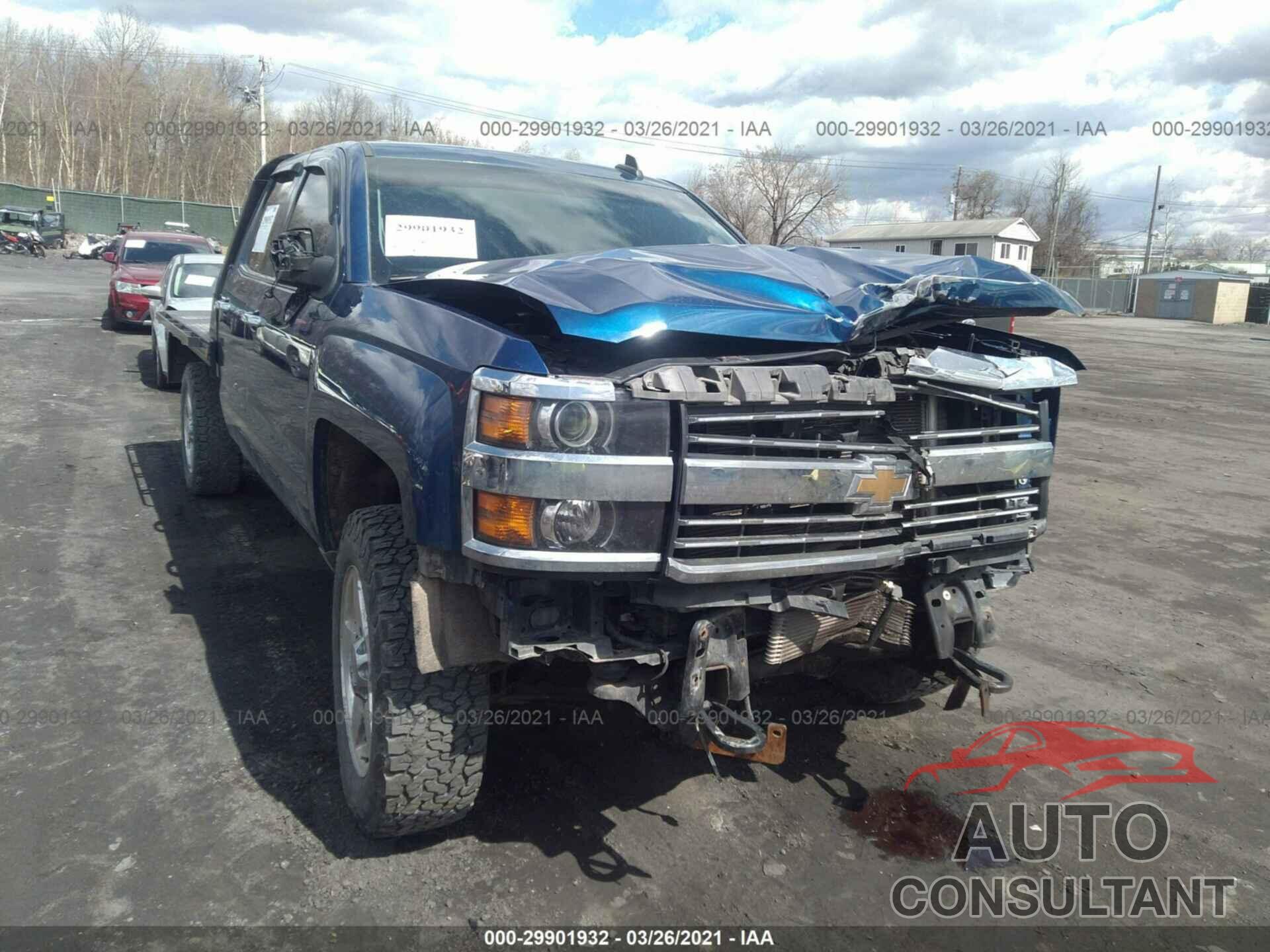 CHEVROLET SILVERADO 2500HD 2016 - 1GC2KWE89GZ164471