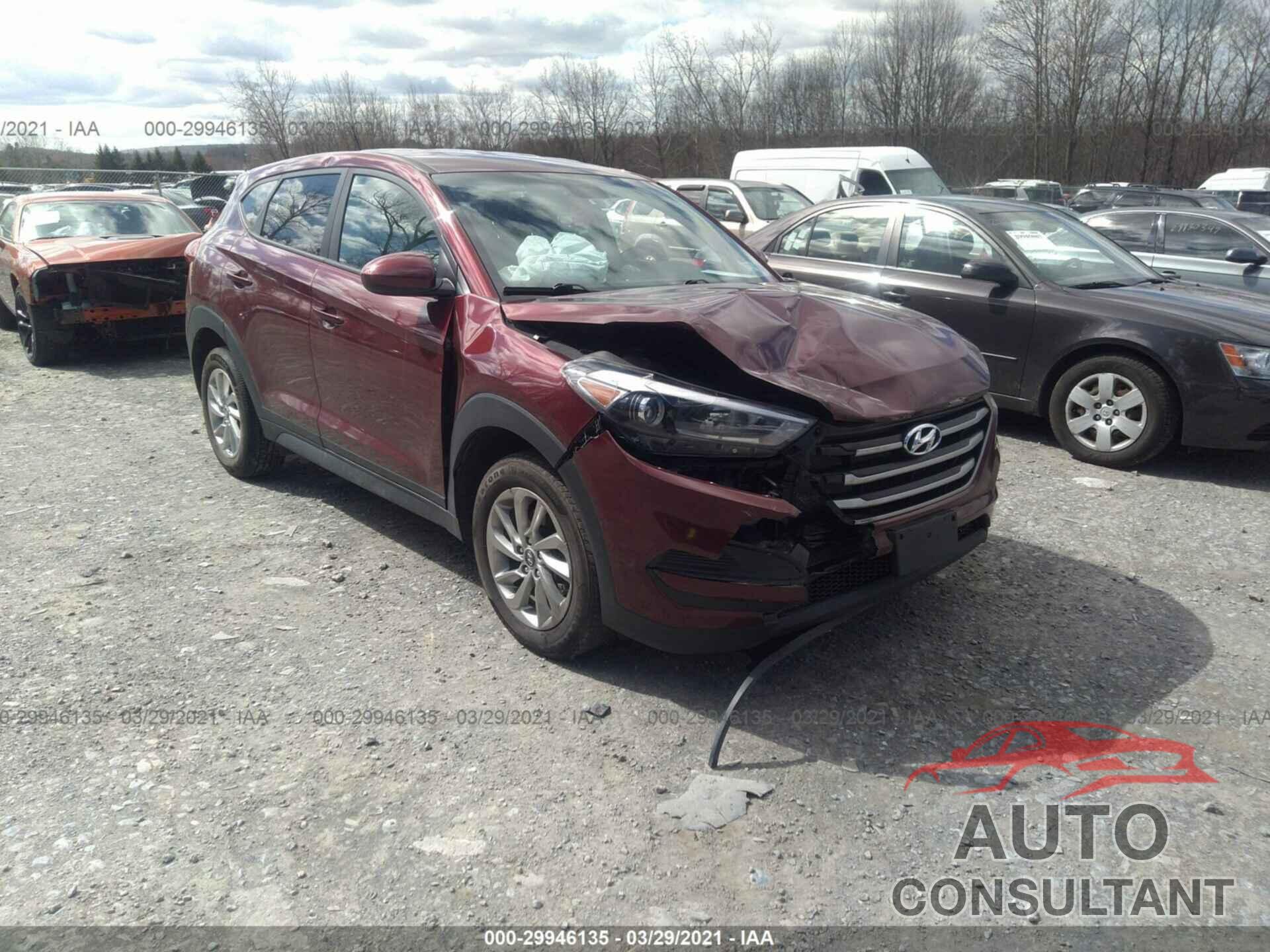 HYUNDAI TUCSON 2017 - KM8J23A4XHU357350