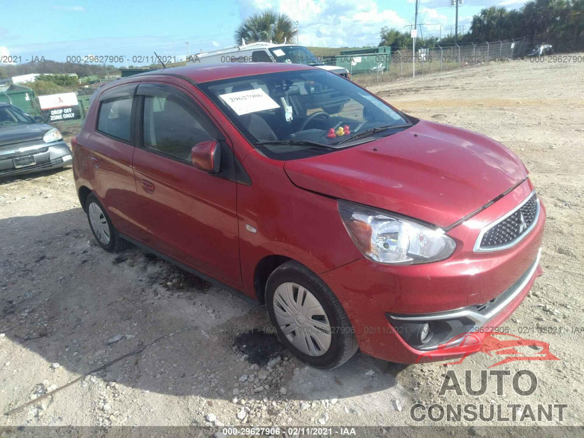 MITSUBISHI MIRAGE 2018 - ML32A3HJ0JH005905