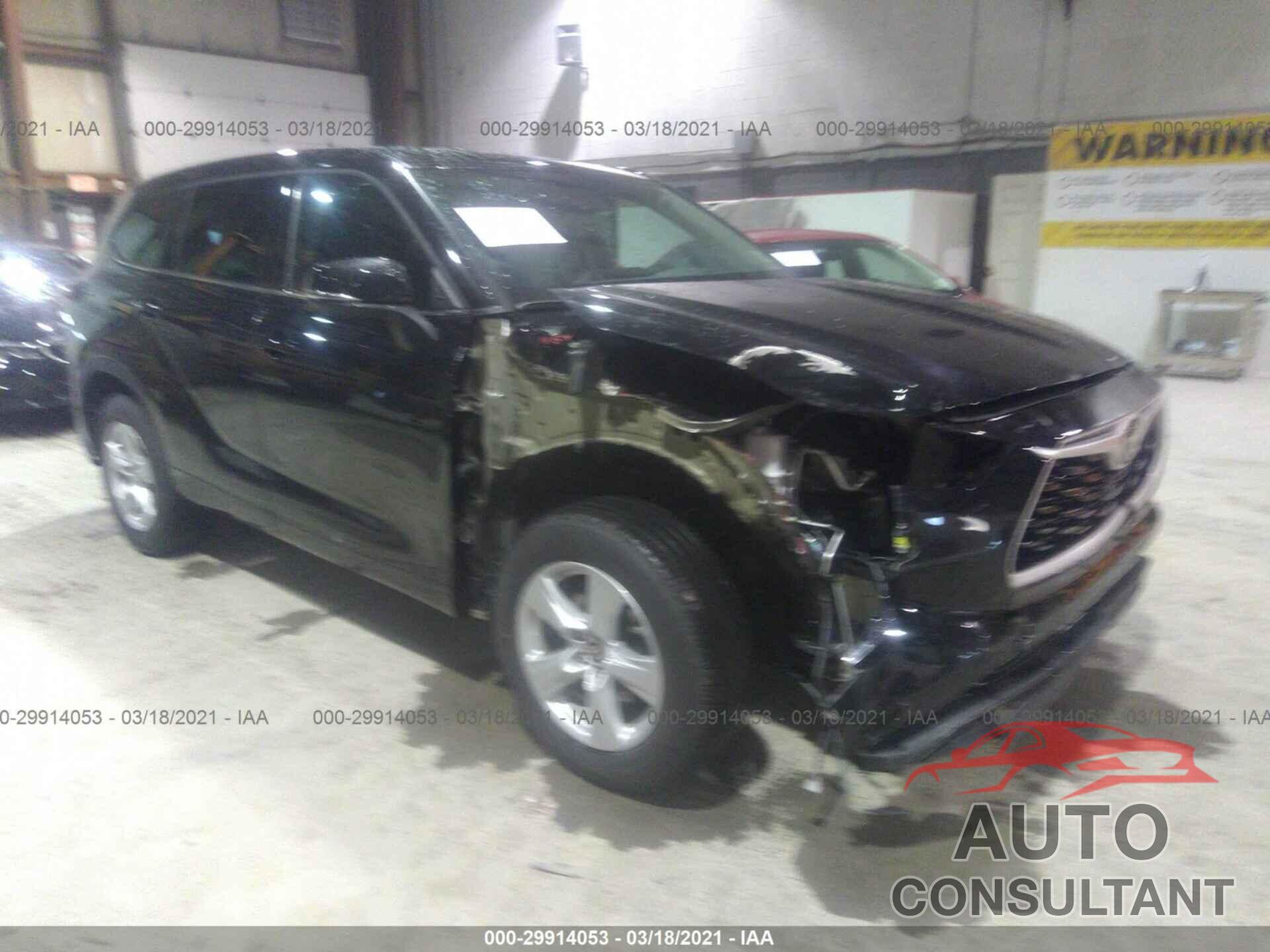 TOYOTA HIGHLANDER 2021 - 5TDBZRBHXMS075913
