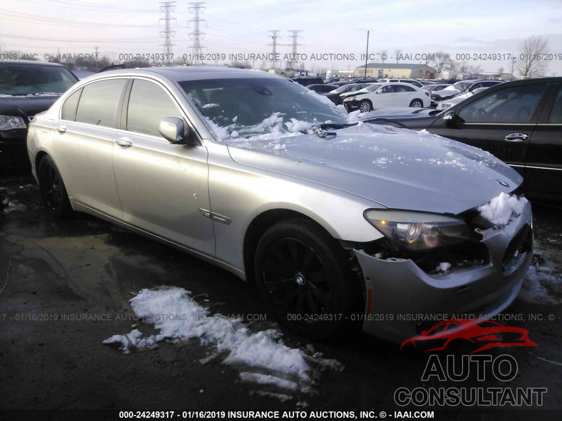 BMW 750 2010 - WBAKC8C5XAC430024