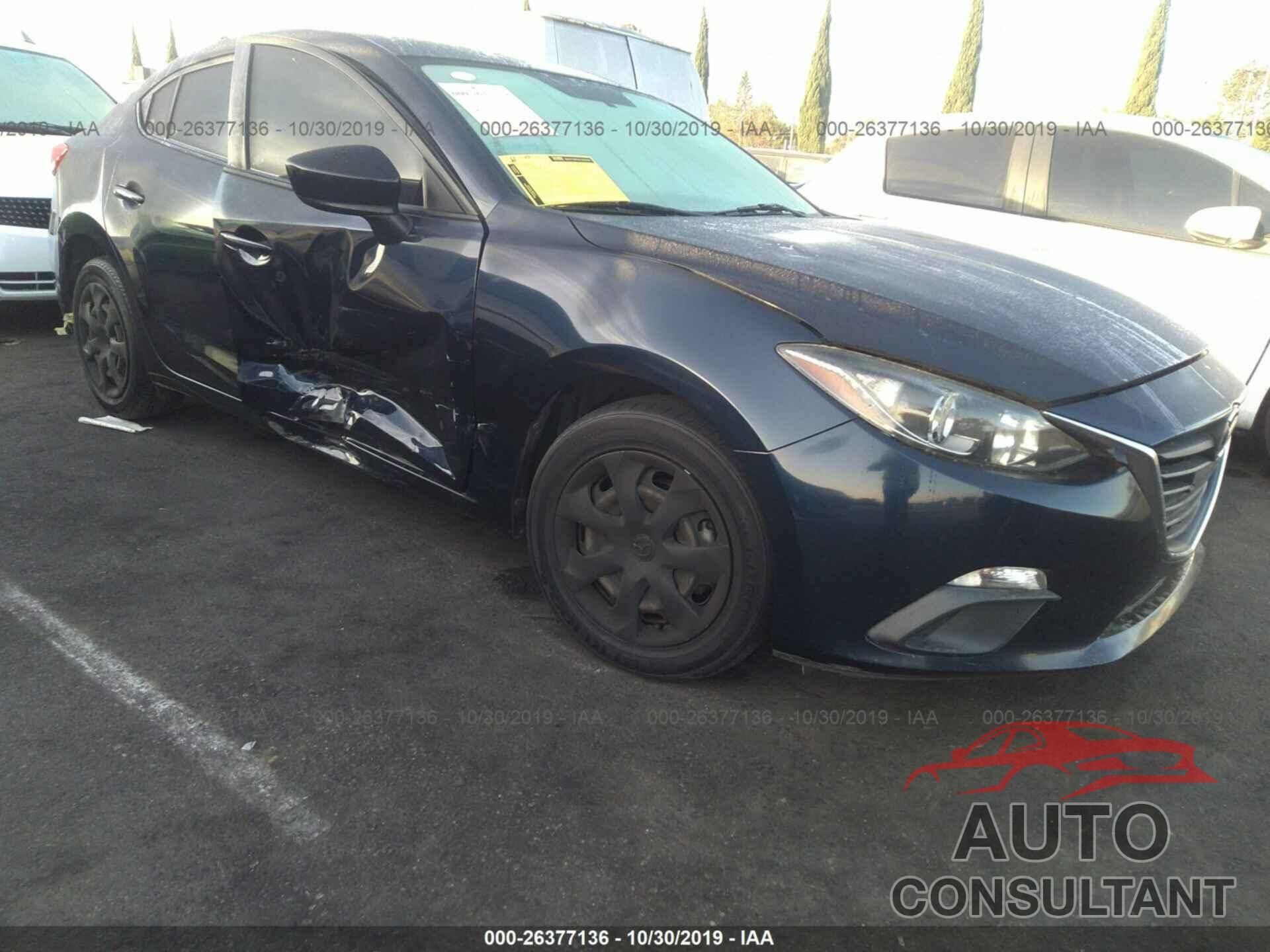 MAZDA 3 2015 - JM1BM1T79F1229016