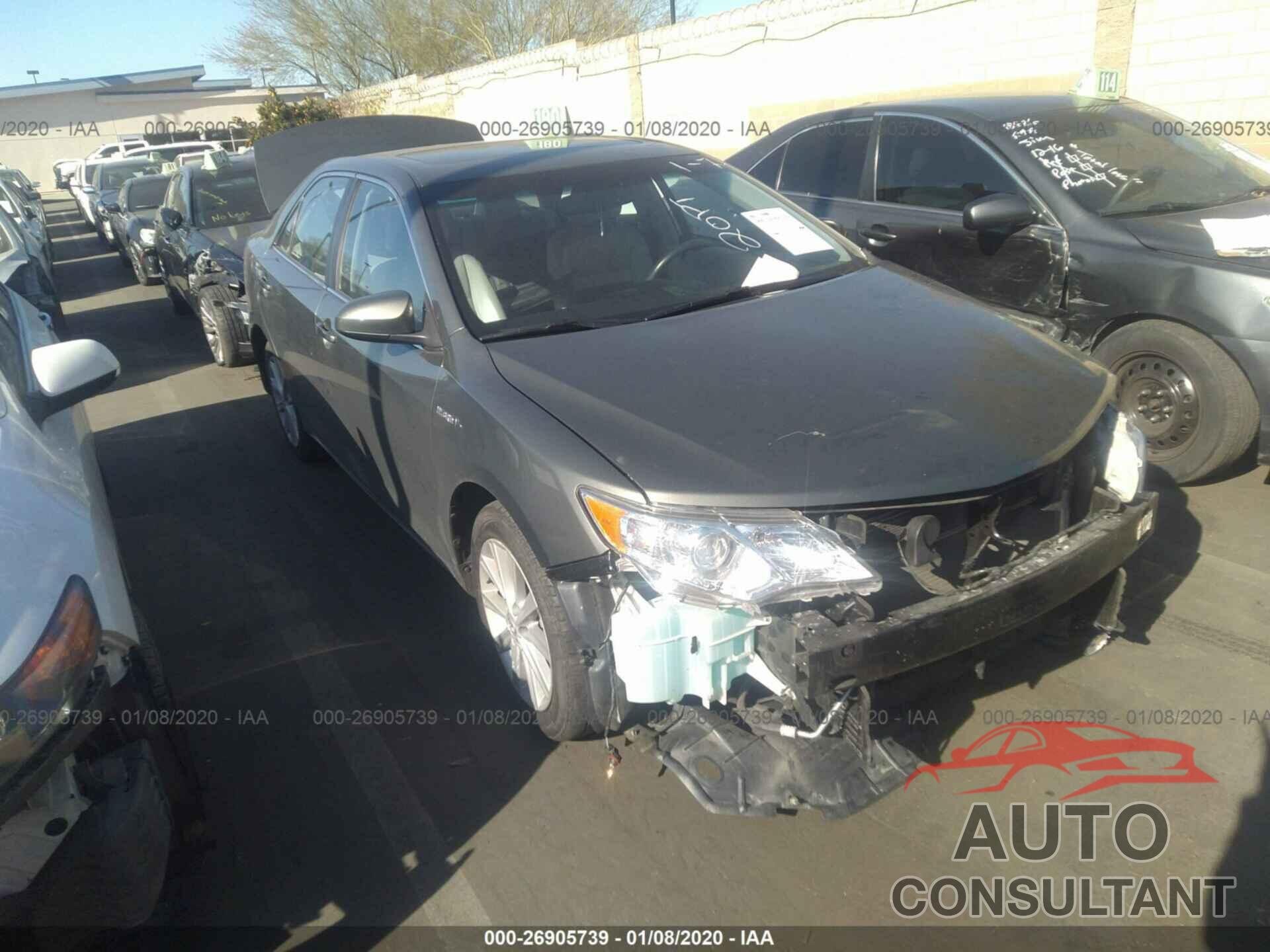 TOYOTA CAMRY 2012 - 4T1BD1FK2CU038978