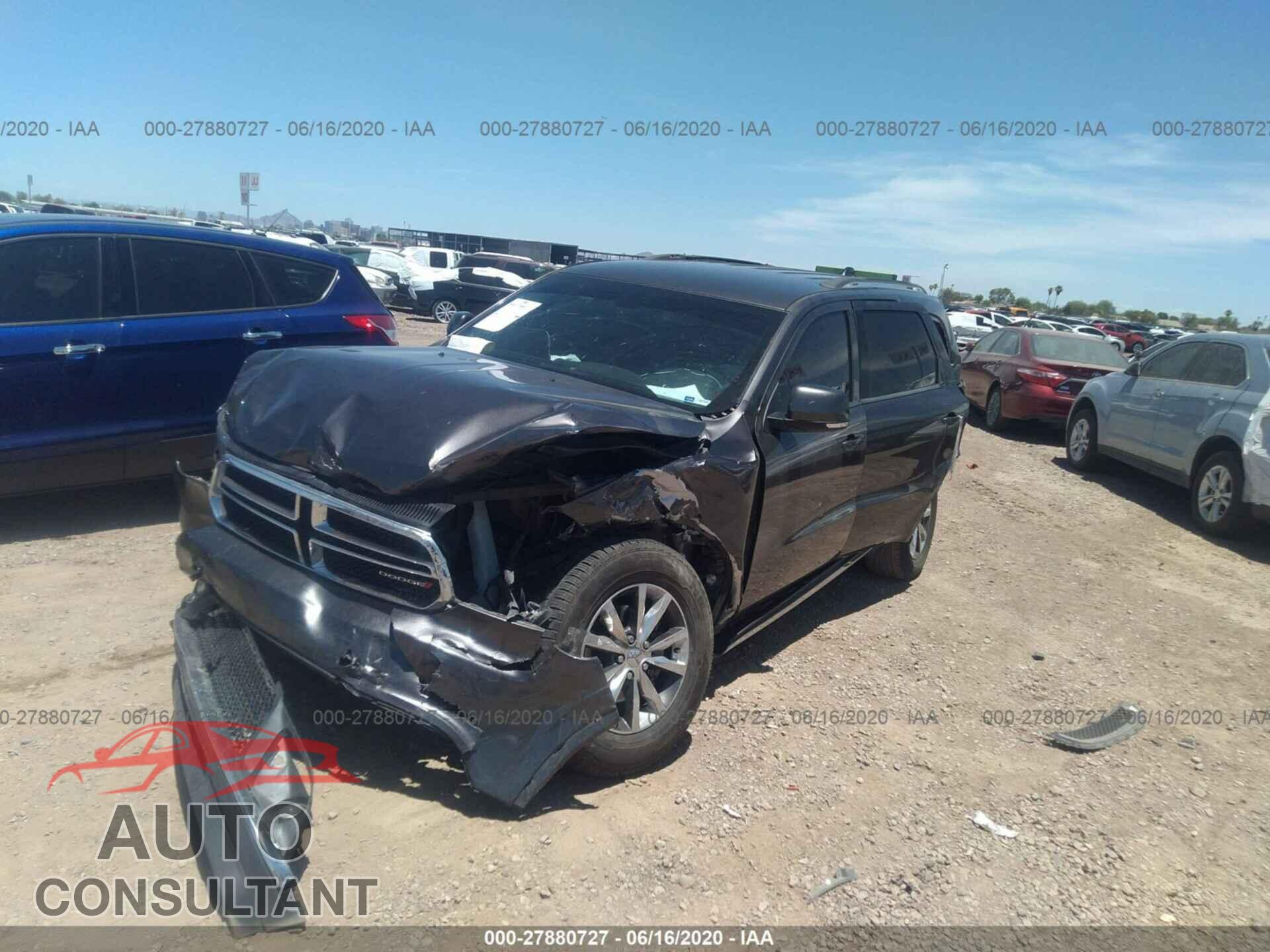 Dodge Durango 2016 - 1C4RDHDG9GC346414