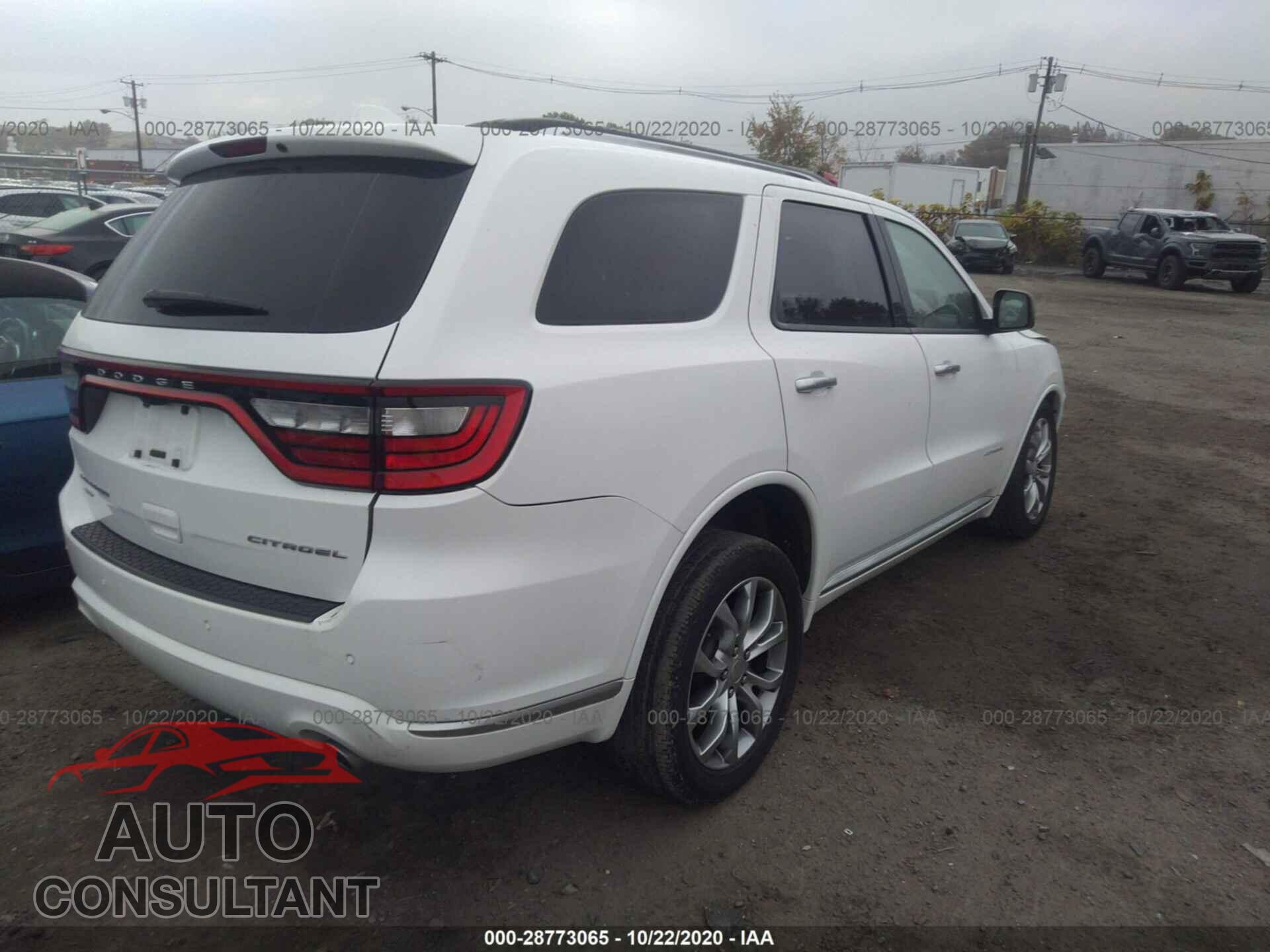 DODGE DURANGO 2016 - 1C4SDJET8GC442426