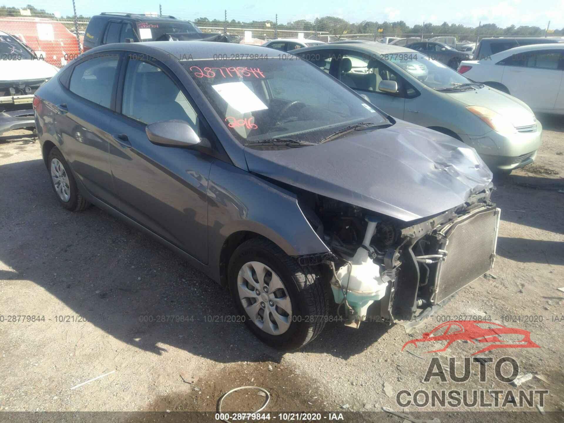 HYUNDAI ACCENT 2016 - KMHCT4AE9GU962169