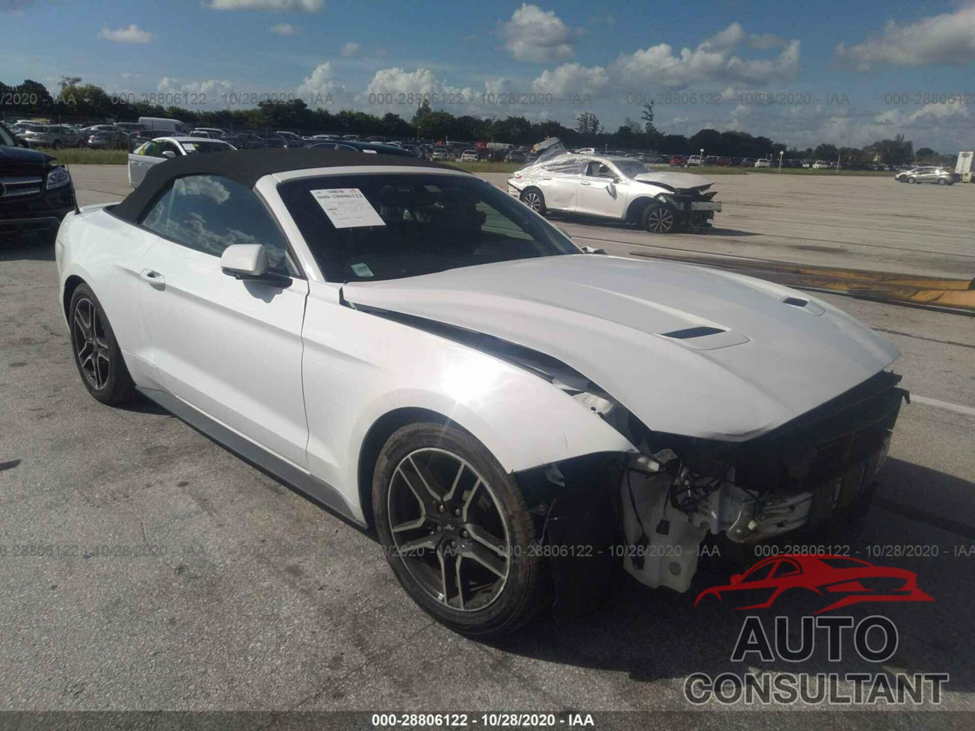 FORD MUSTANG 2019 - 1FATP8UH0K5106516