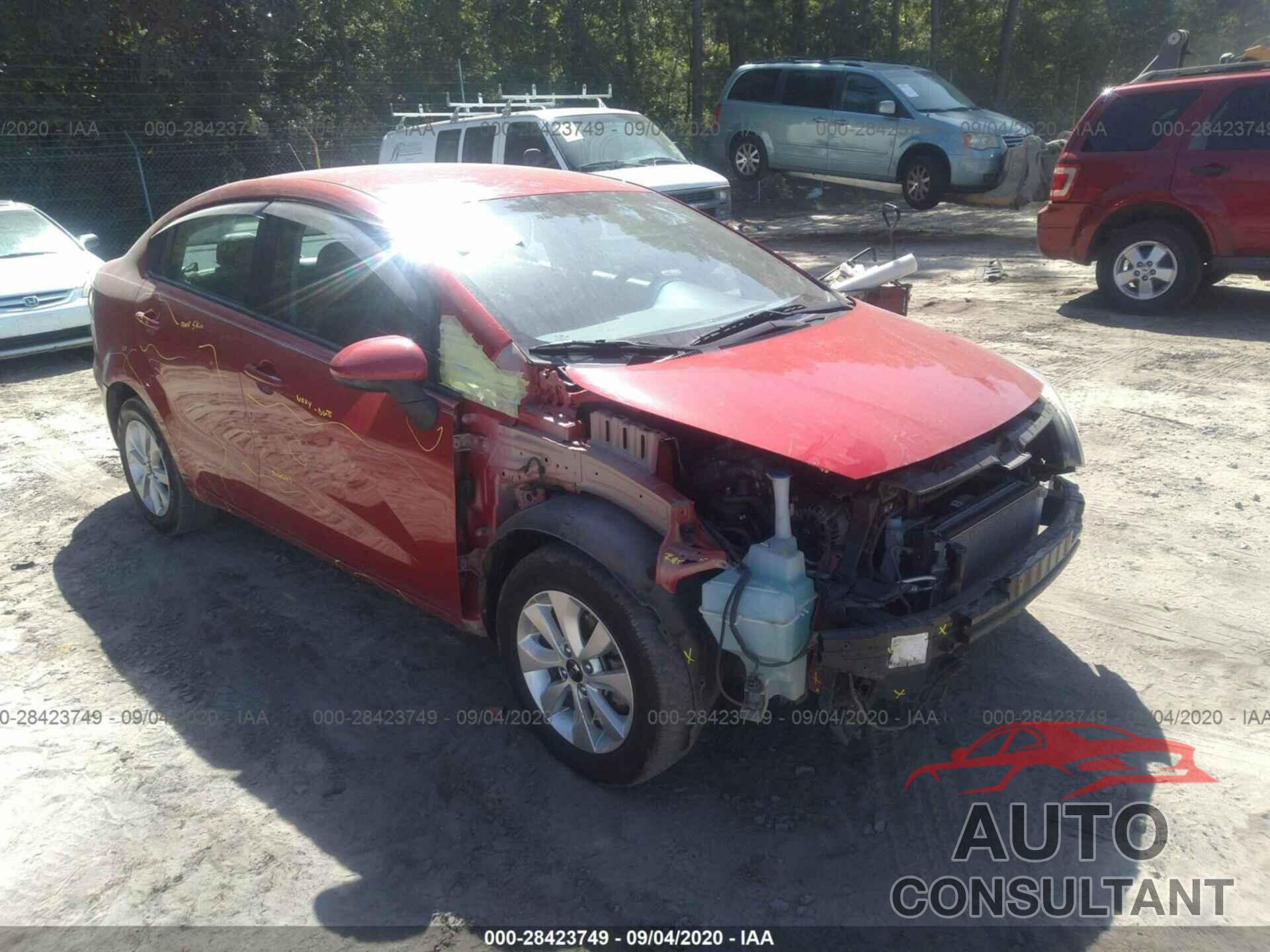 KIA RIO 2017 - KNADM4A34H6075098