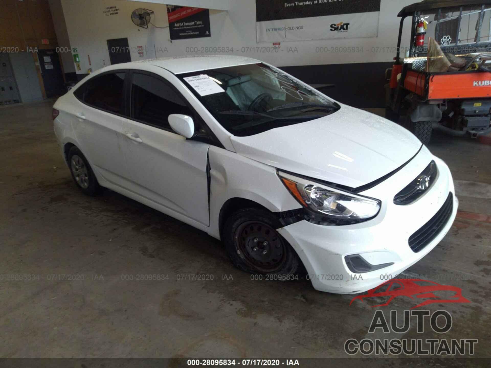 Hyundai Accent 2016 - KMHCT4AEXGU964237