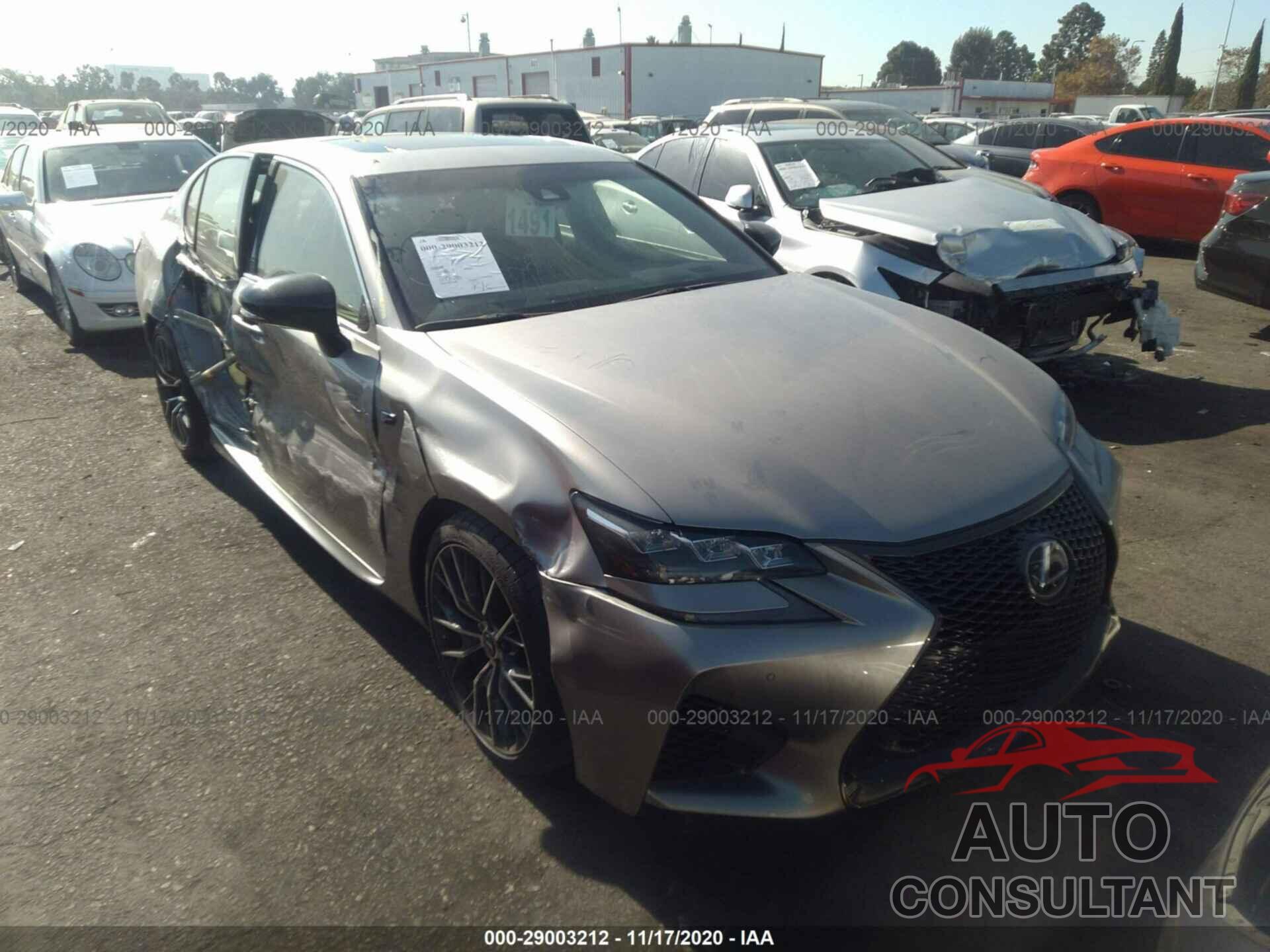 LEXUS GS F 2020 - JTHBP1BL9LA003073