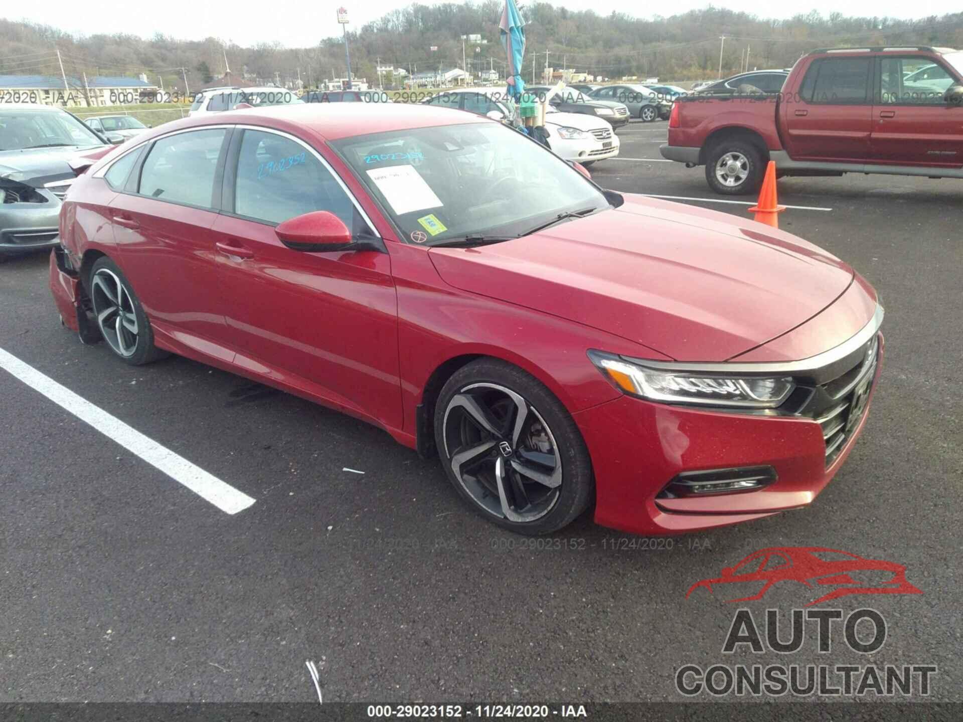 HONDA ACCORD SEDAN 2018 - 1HGCV1F31JA054636