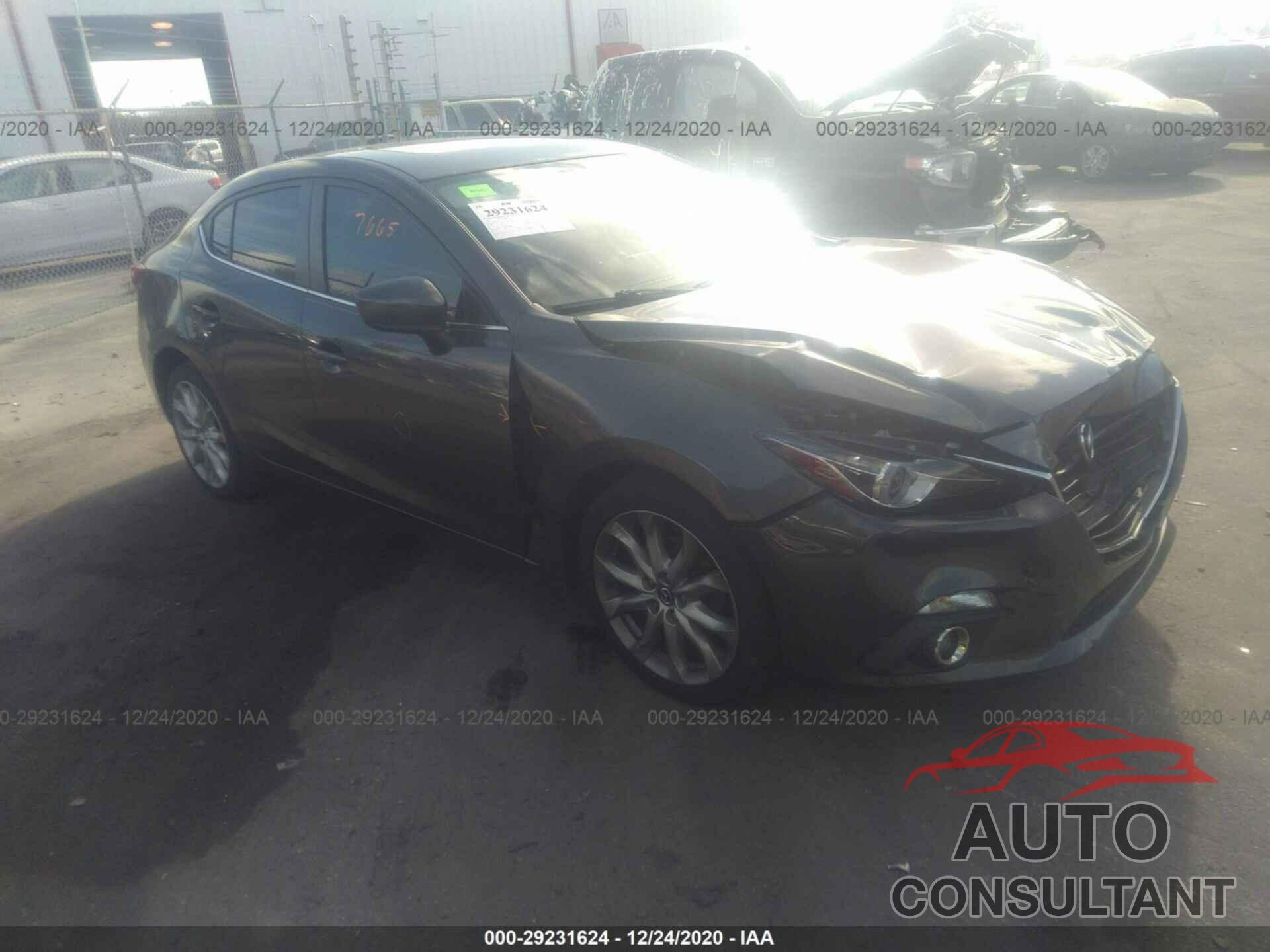 MAZDA MAZDA3 2016 - JM1BM1X32G1321514