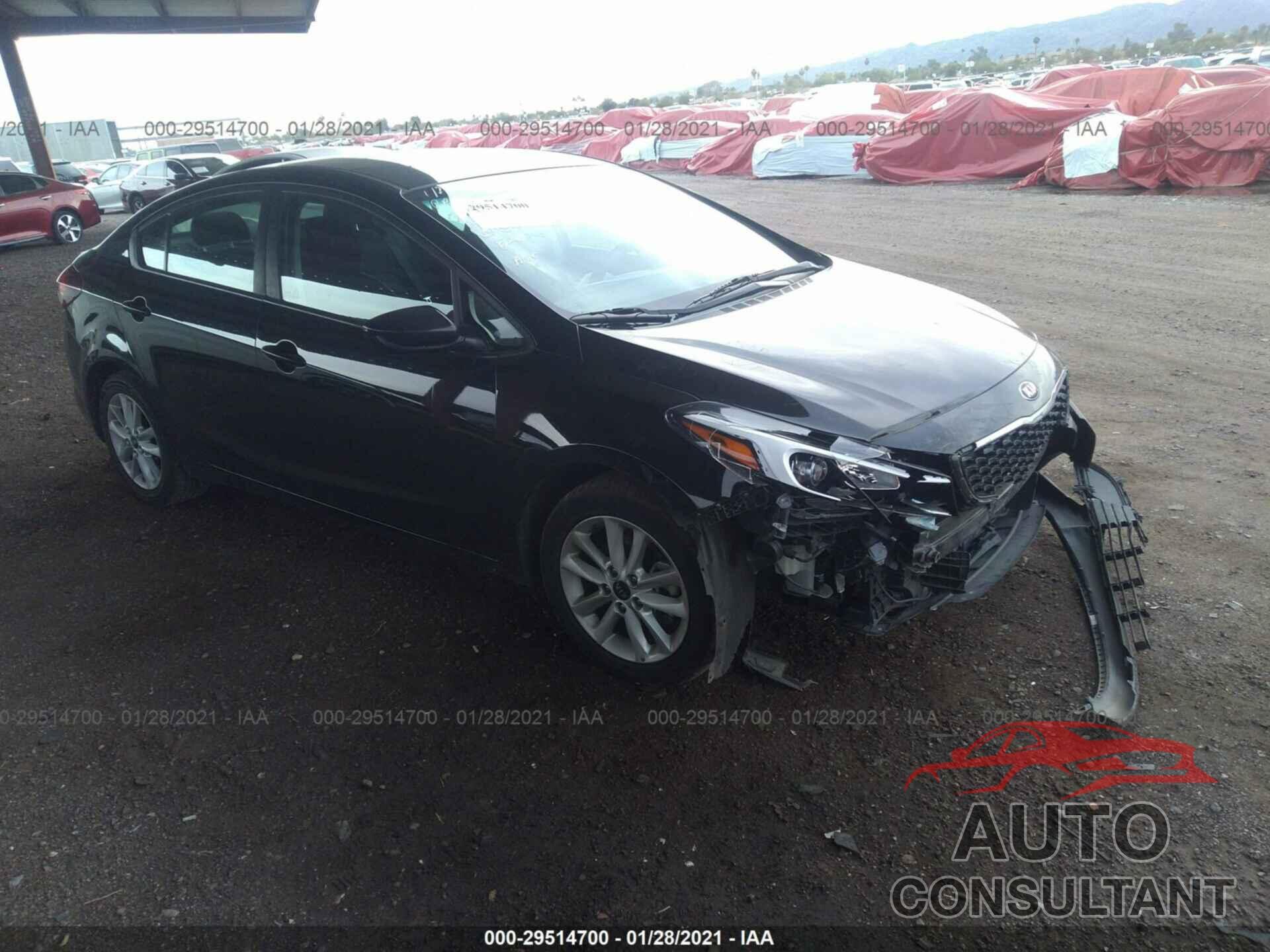 KIA FORTE 2017 - 3KPFL4A70HE007246