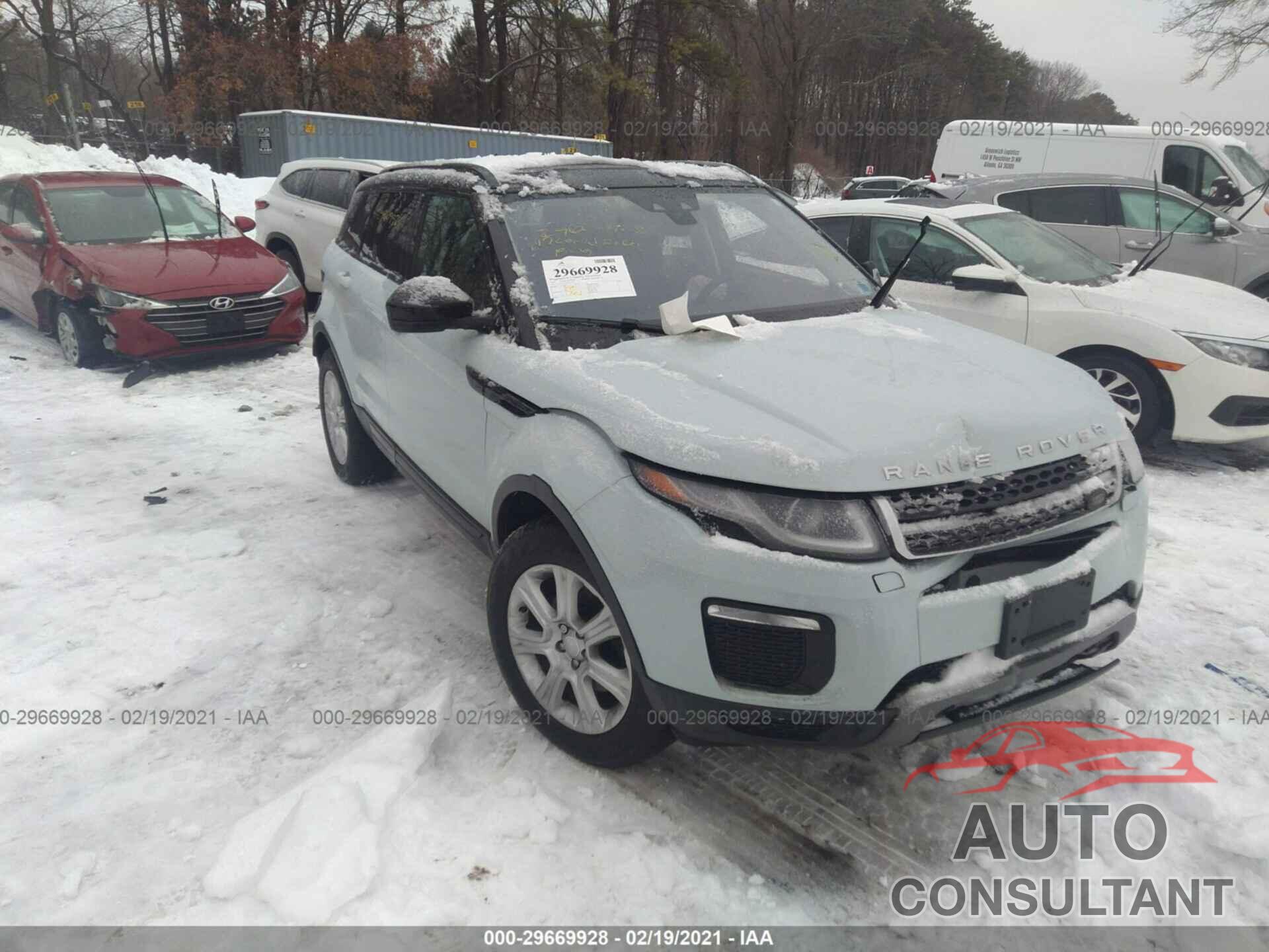 LAND ROVER RANGE ROVER EVOQUE 2017 - SALVP2BG9HH238118