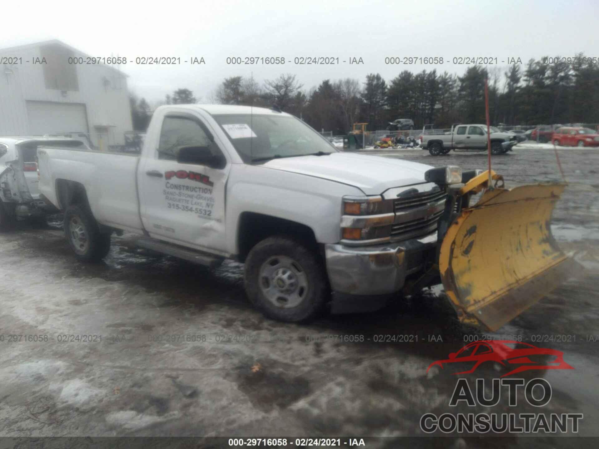 CHEVROLET SILVERADO 2500HD 2017 - 1GC0KUEG0HZ343521