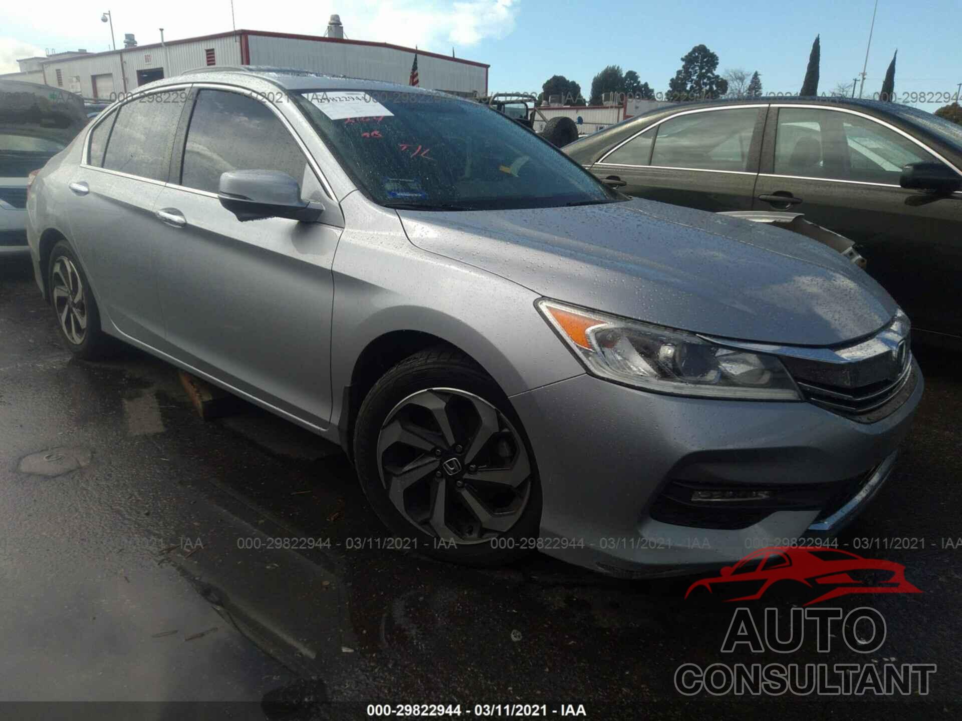HONDA ACCORD SEDAN 2016 - 1HGCR2F78GA050170