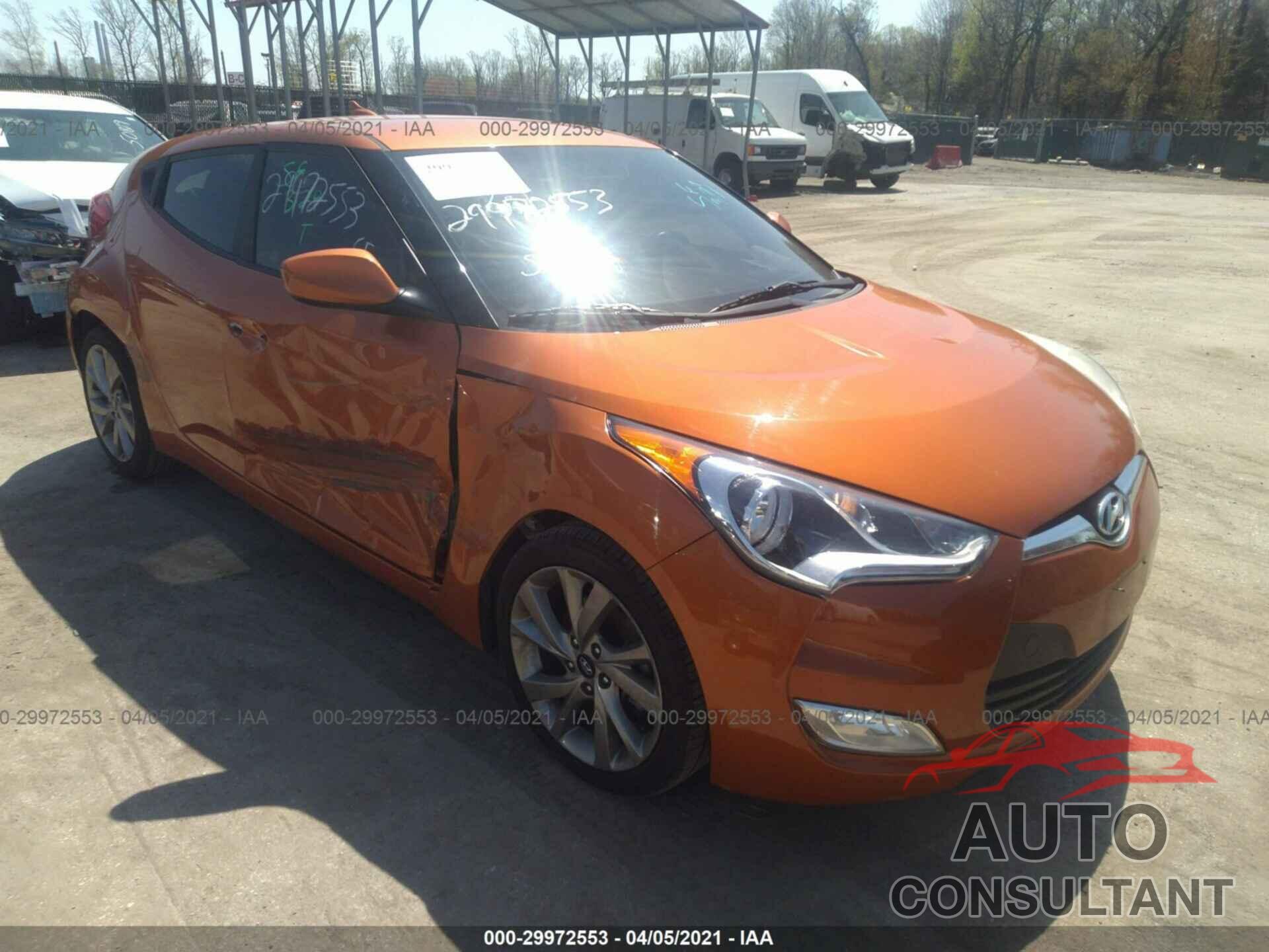 HYUNDAI VELOSTER 2017 - KMHTC6AD0HU311887