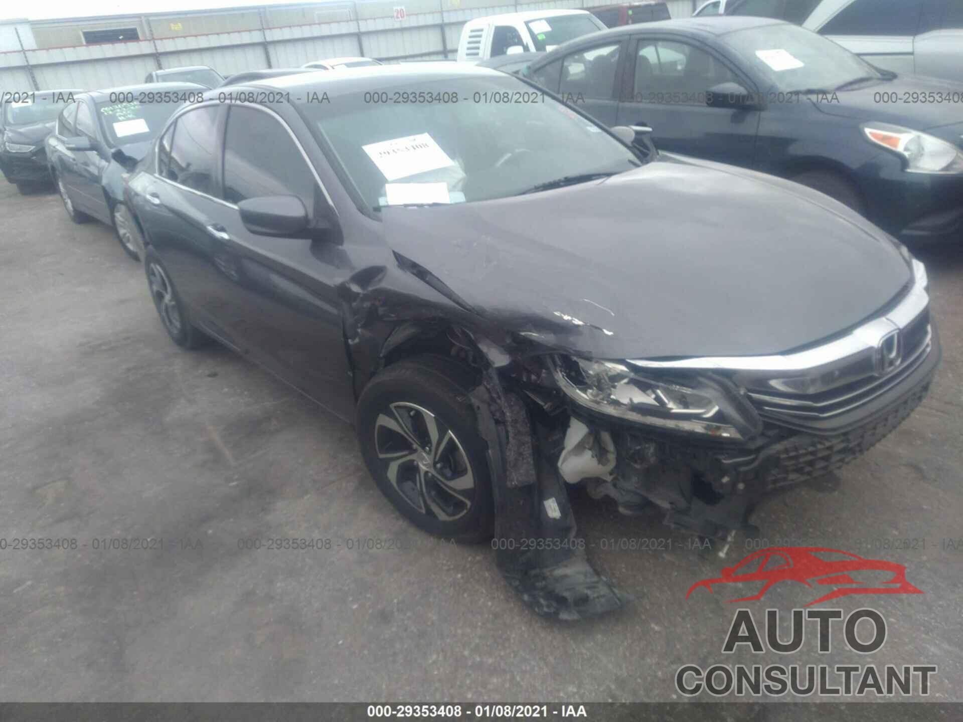 HONDA ACCORD SEDAN 2016 - 1HGCR2F39GA068920