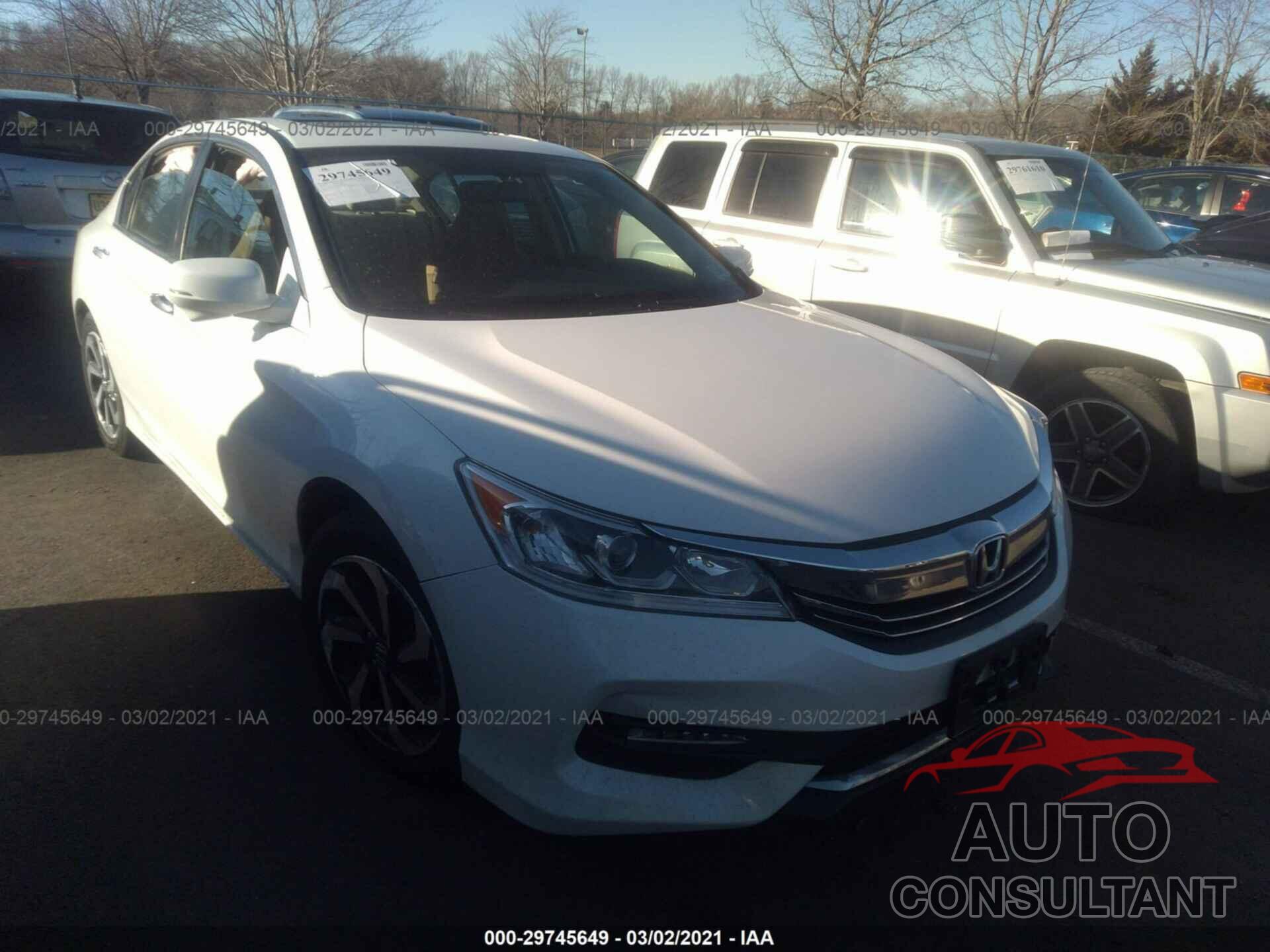 HONDA ACCORD SEDAN 2016 - 1HGCR2F79GA084330