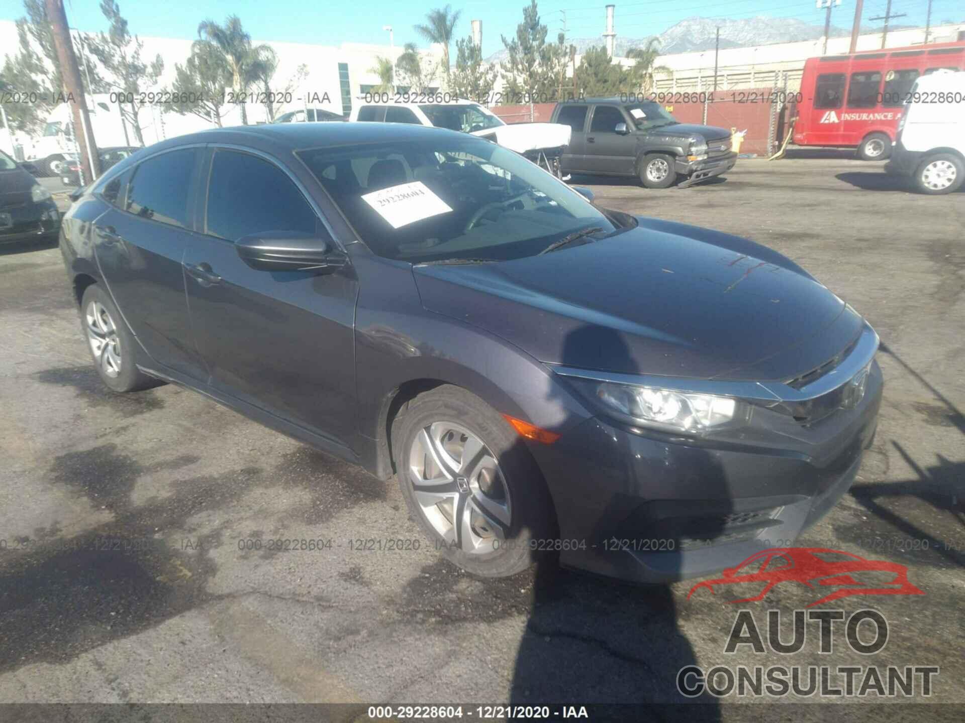 HONDA CIVIC SEDAN 2016 - 2HGFC2F55GH536143