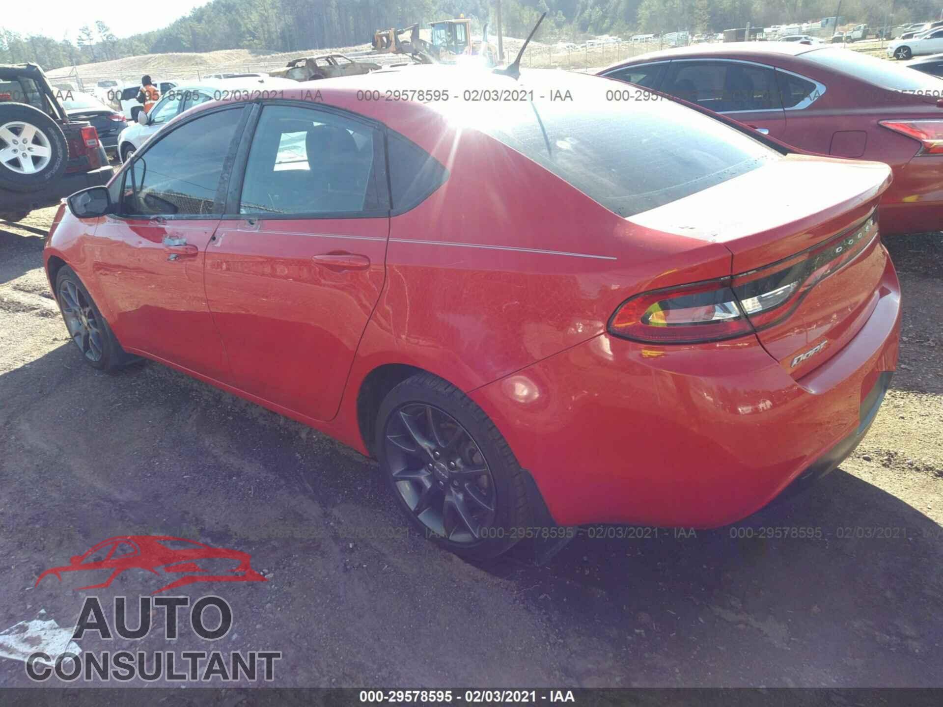 DODGE DART 2016 - 1C3CDFAA1GD736576