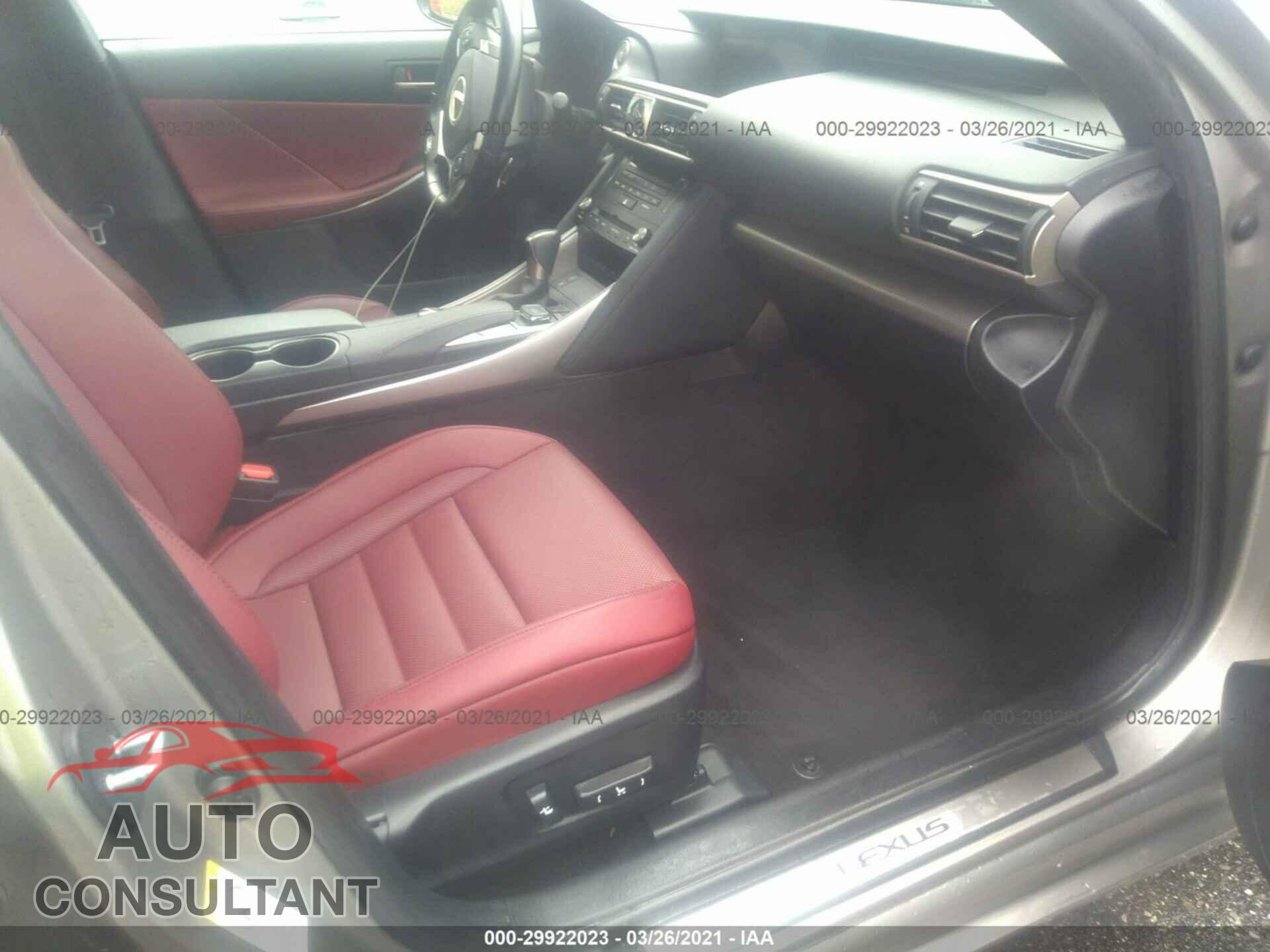 LEXUS IS 2017 - JTHBA1D29H5046169
