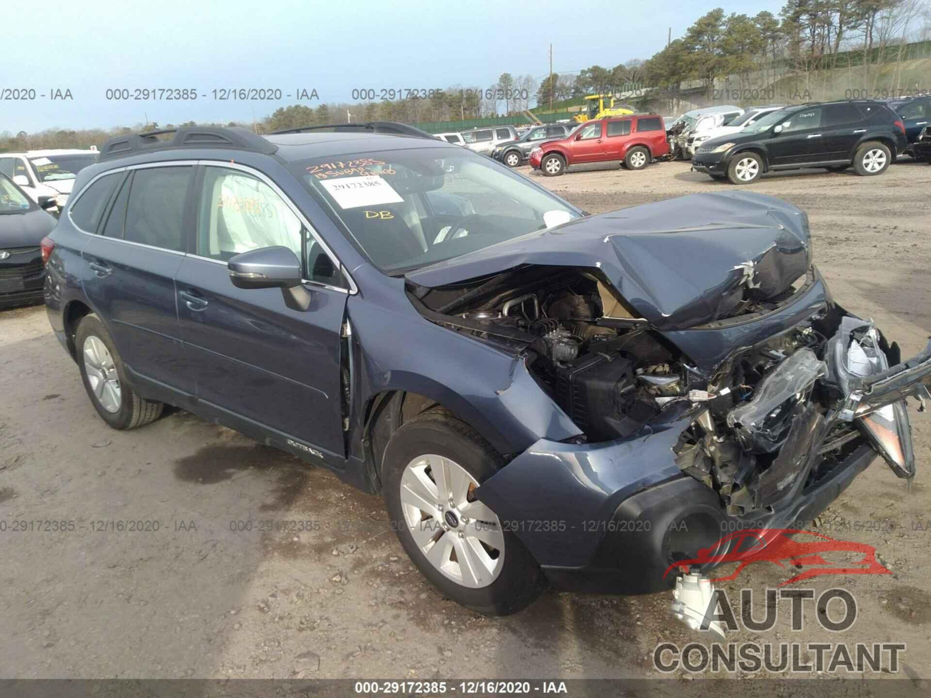 SUBARU OUTBACK 2018 - 4S4BSAHC0J3380251