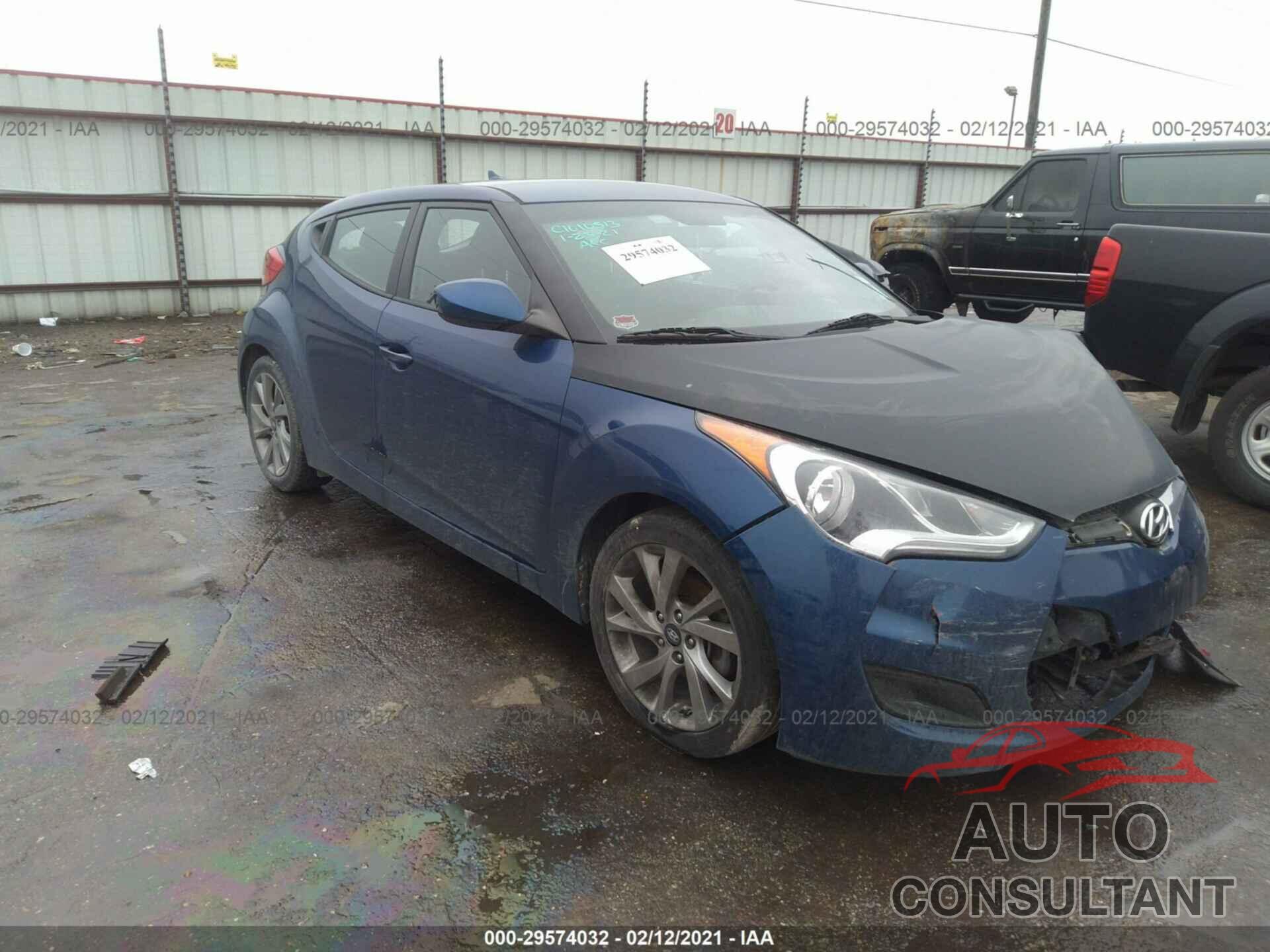 HYUNDAI VELOSTER 2016 - KMHTC6AD8GU271265